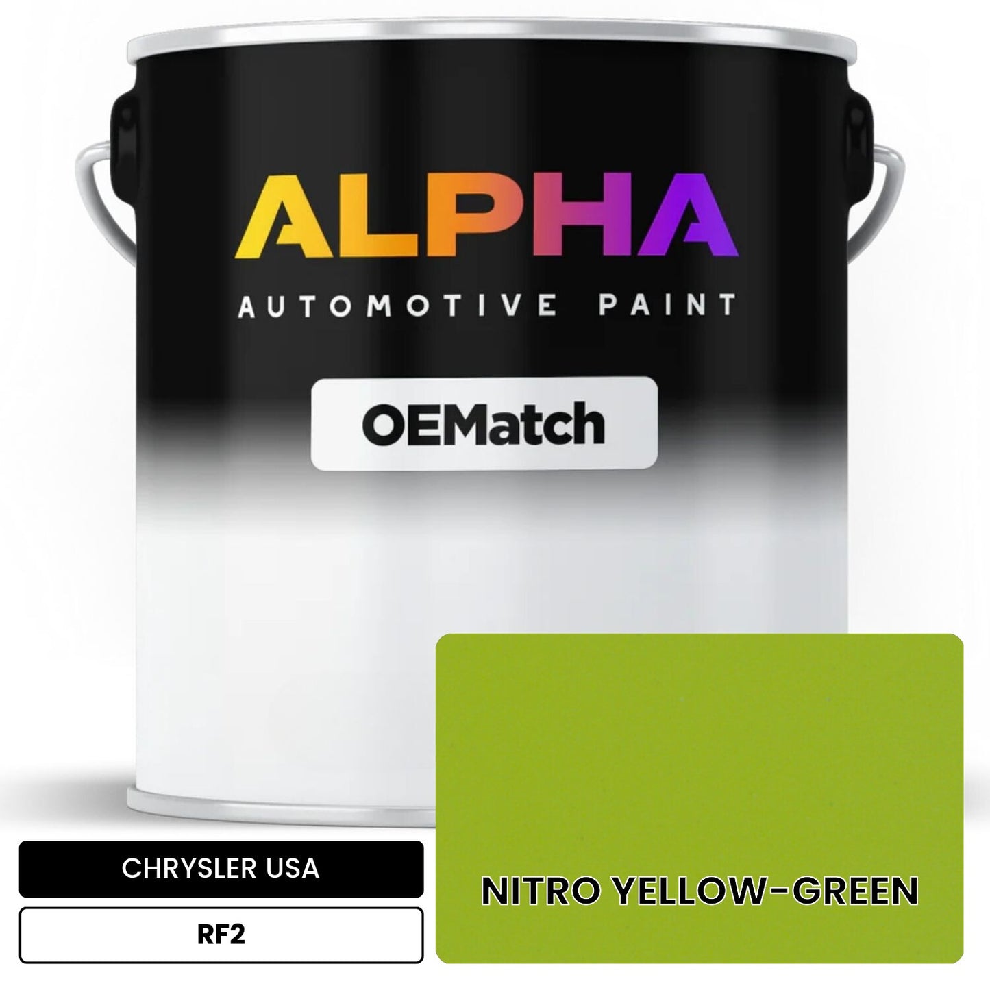 CHRYSLER USA RF2 OEMatch Basecoat
