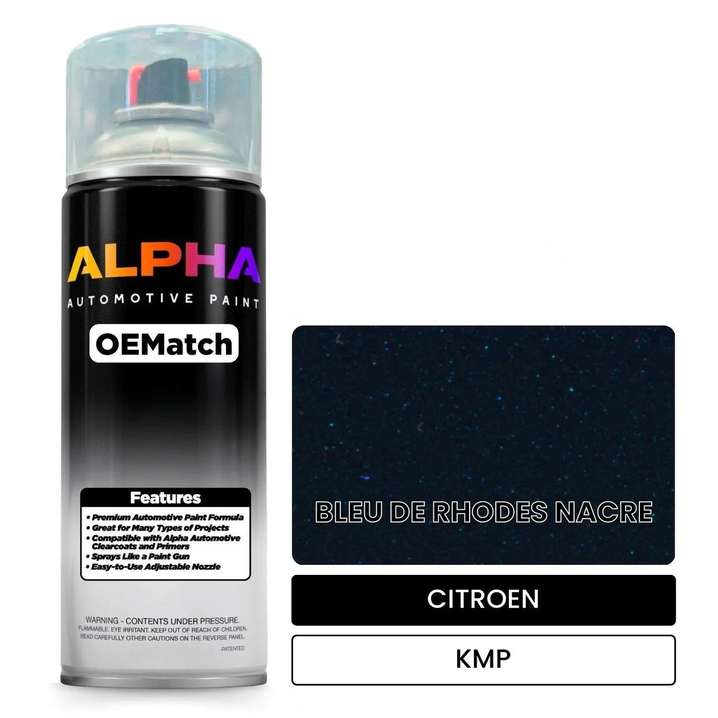 CITROEN BLEU DE RHODES NACRE KMP OEMatch Spraycan