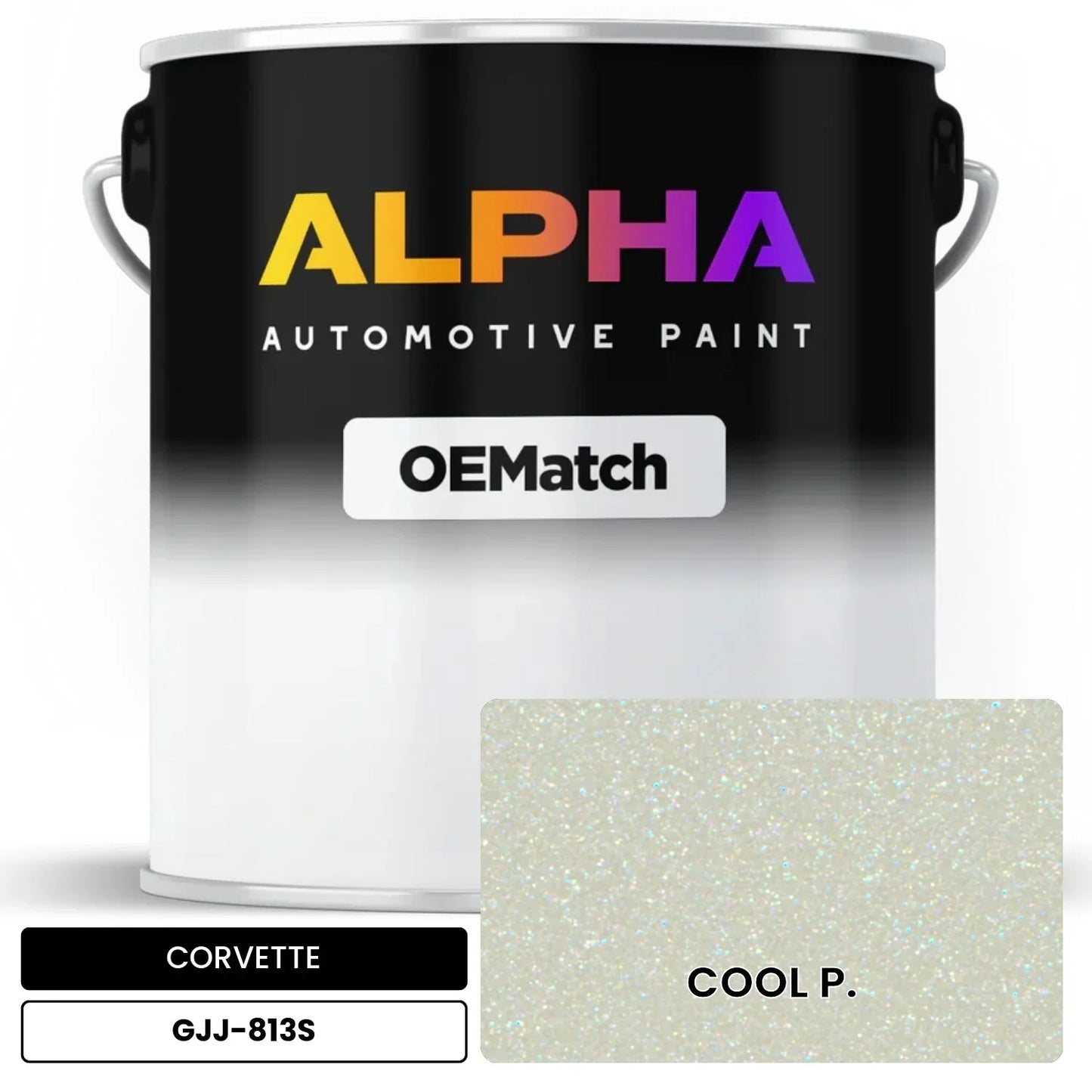 CORVETTE COOL P. GJJ-813S OEMatch Basecoat