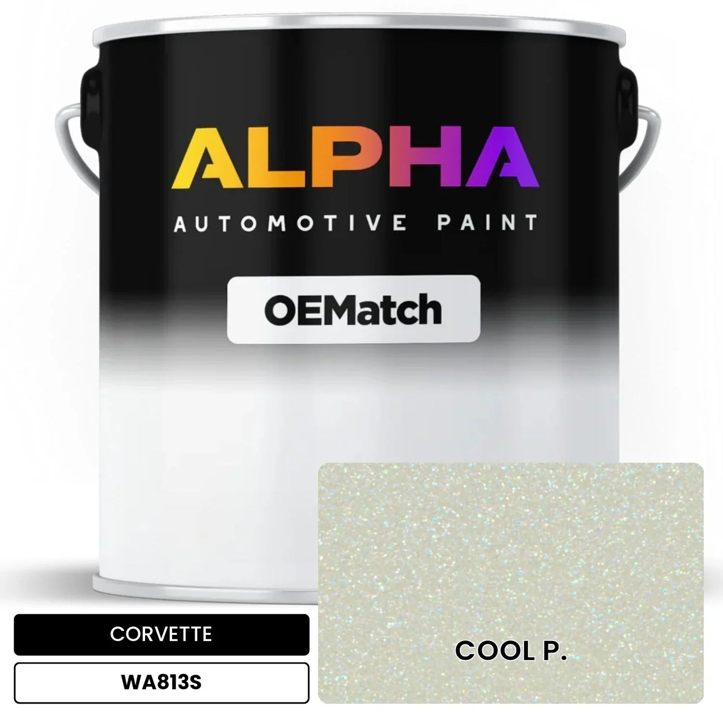 CORVETTE COOL P. WA813S OEMatch Basecoat