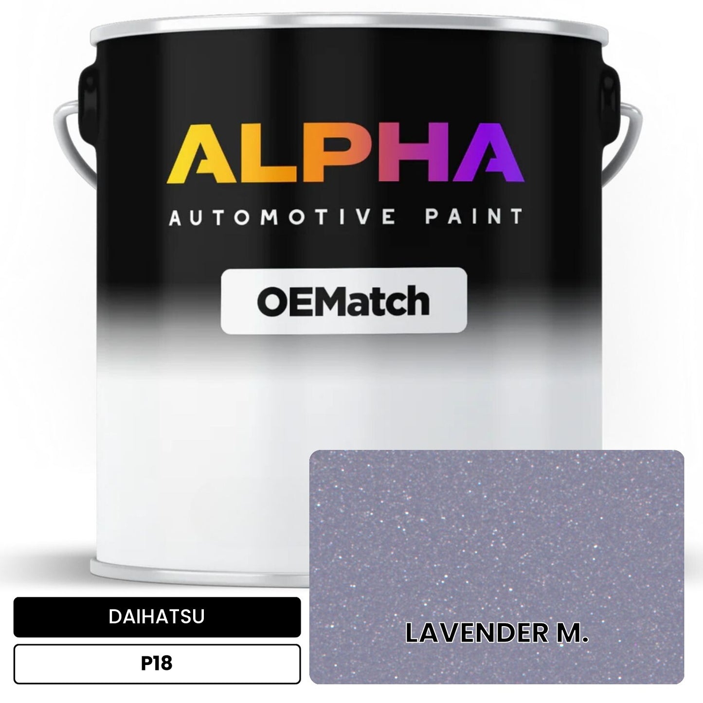DAIHATSU LAVENDER M. P18 OEMatch Basecoat