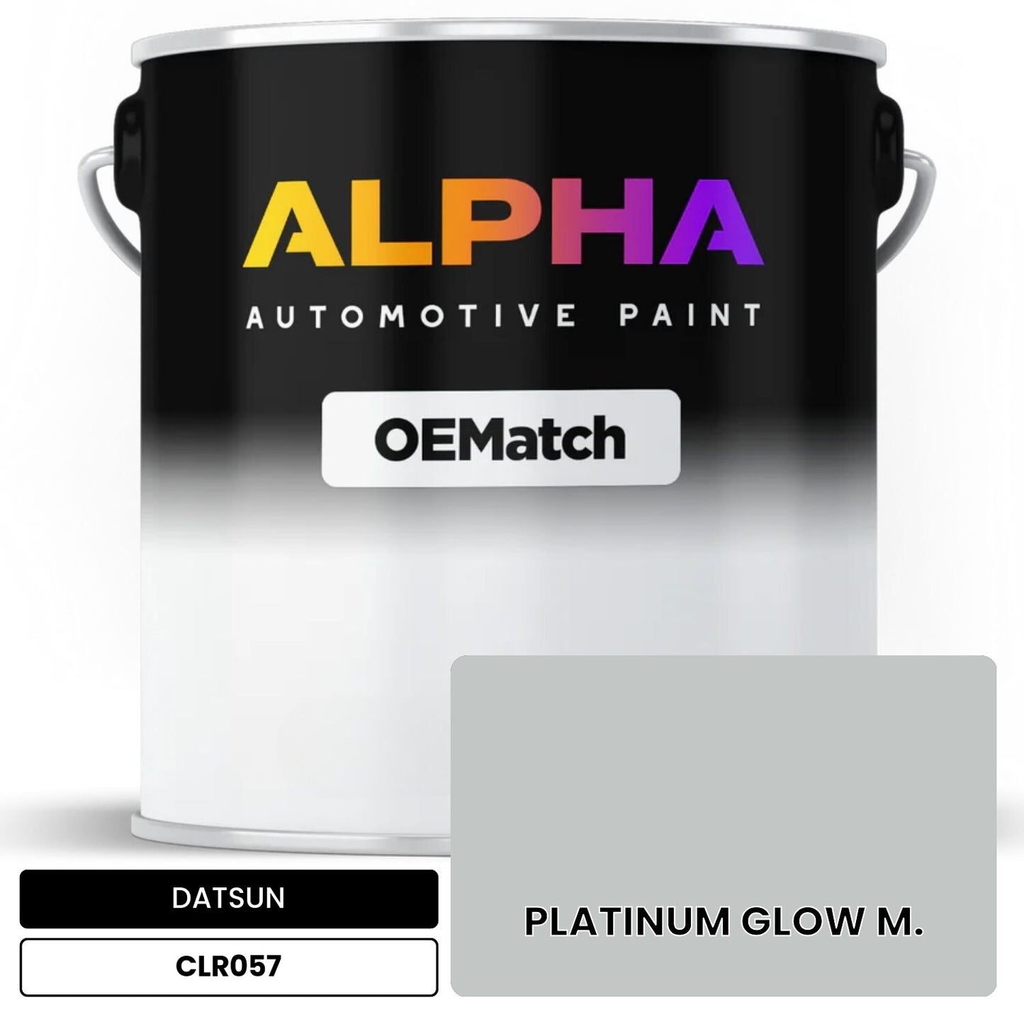 DATSUN PLATINUM GLOW M. CLR057 OEMatch Basecoat