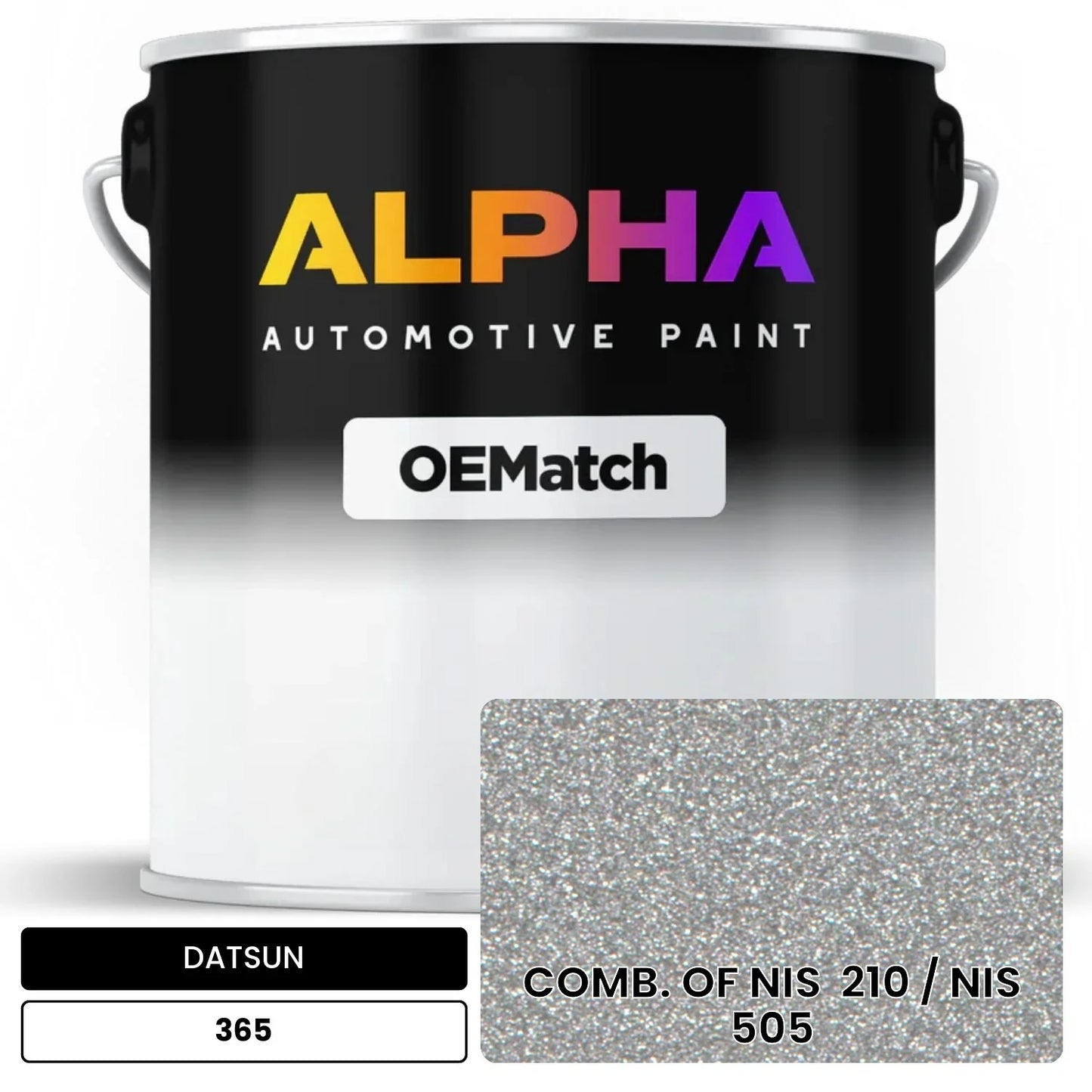 DATSUN COMB. OF NIS 210 / NIS 505 365 OEMatch Basecoat