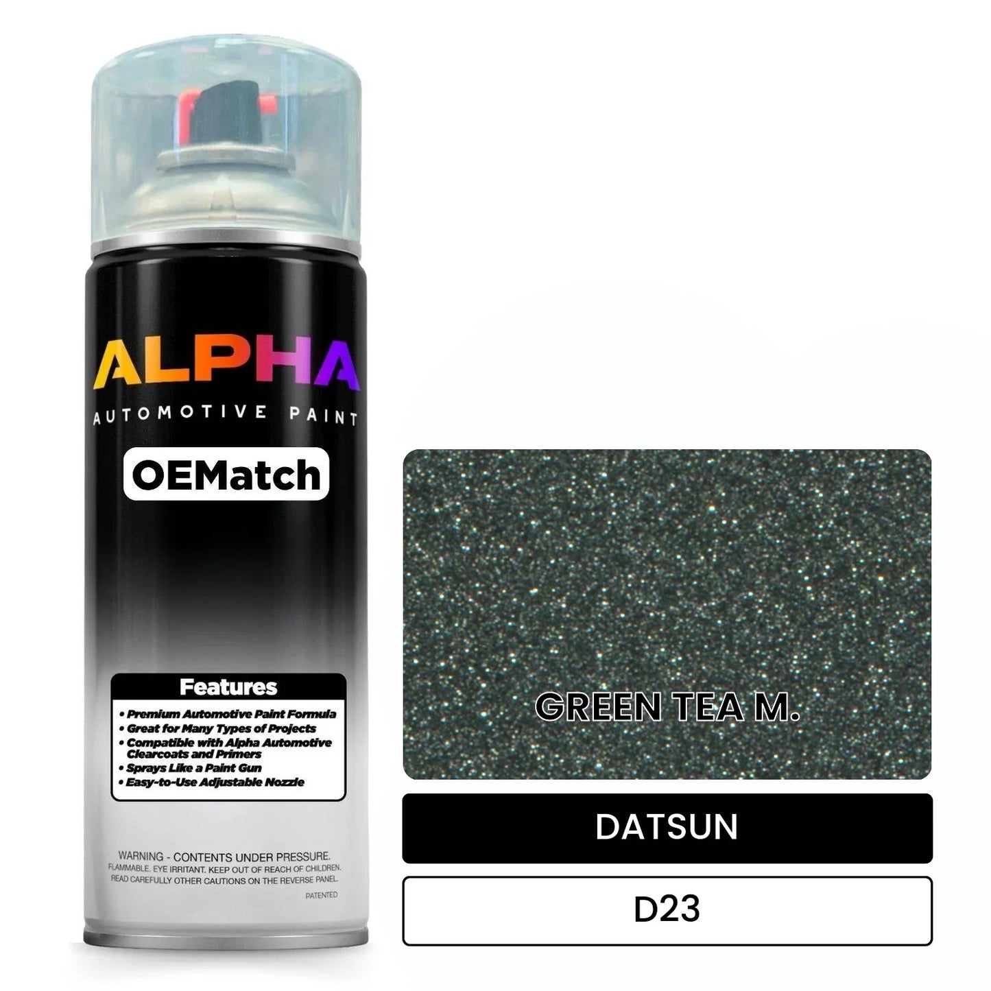 DATSUN GREEN TEA M. D23 OEMatch Spraycan
