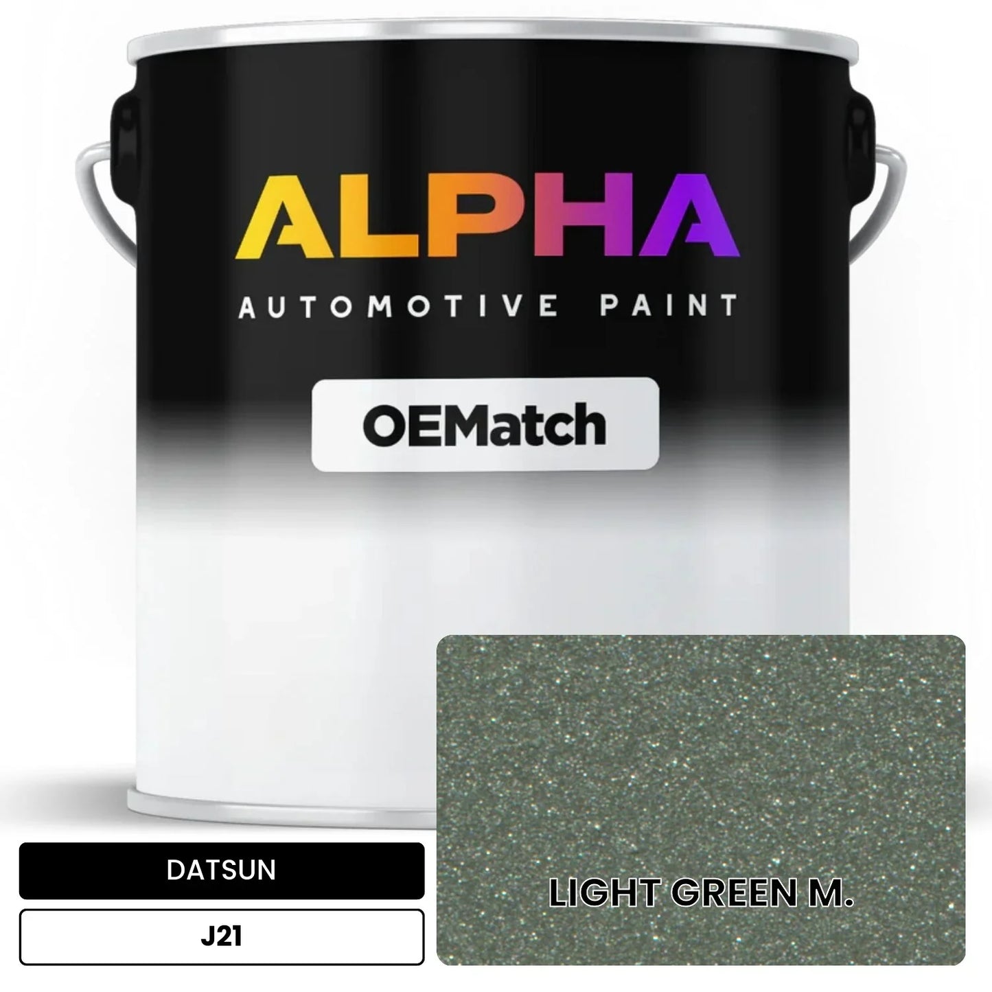 DATSUN LIGHT GREEN M. J21 OEMatch Basecoat