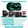 Diamond Green Car Kit (Black Ground Coat) - The Spray Source - Alpha Pigments