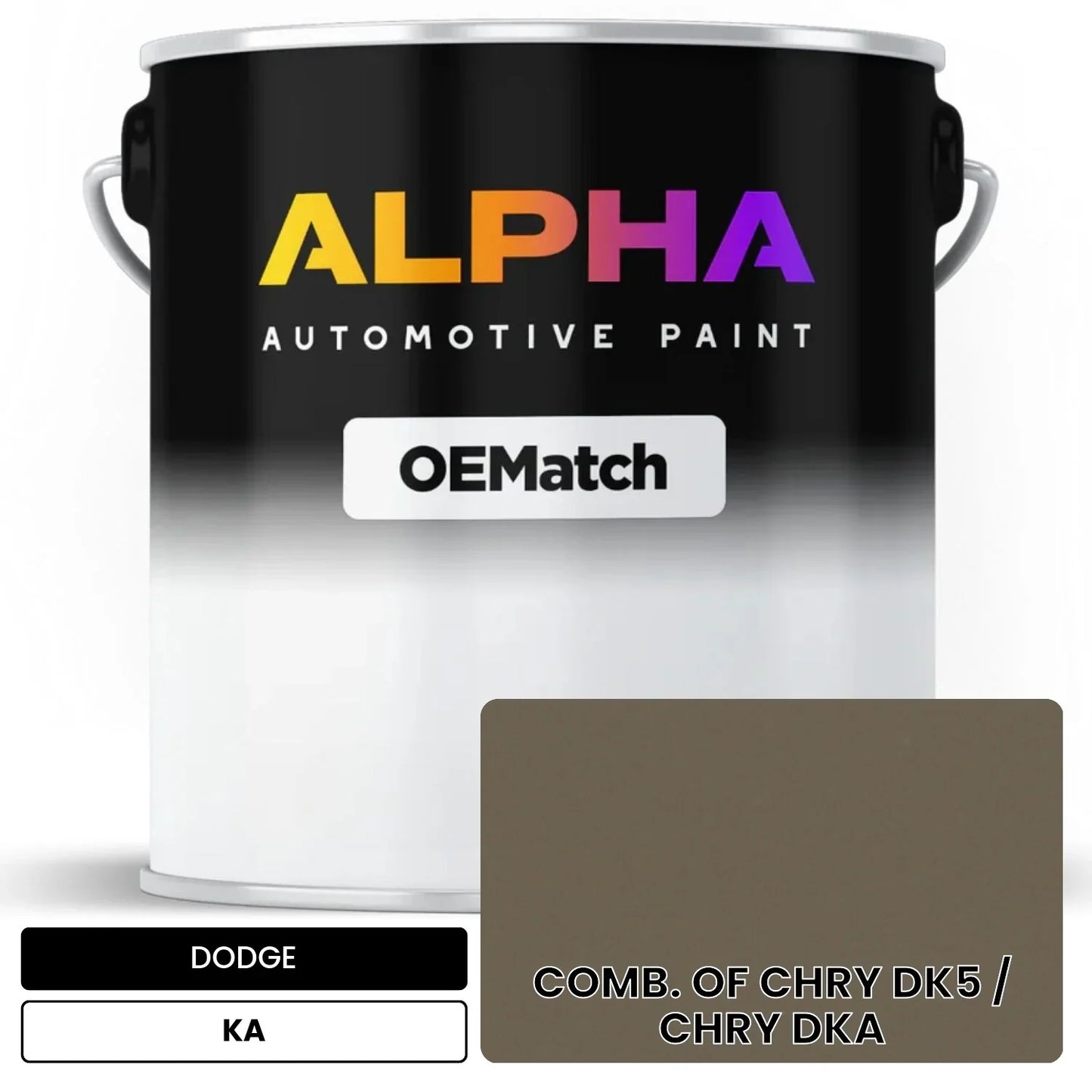 DODGE COMB. OF CHRY DK5 / CHRY DKA KA OEMatch Basecoat