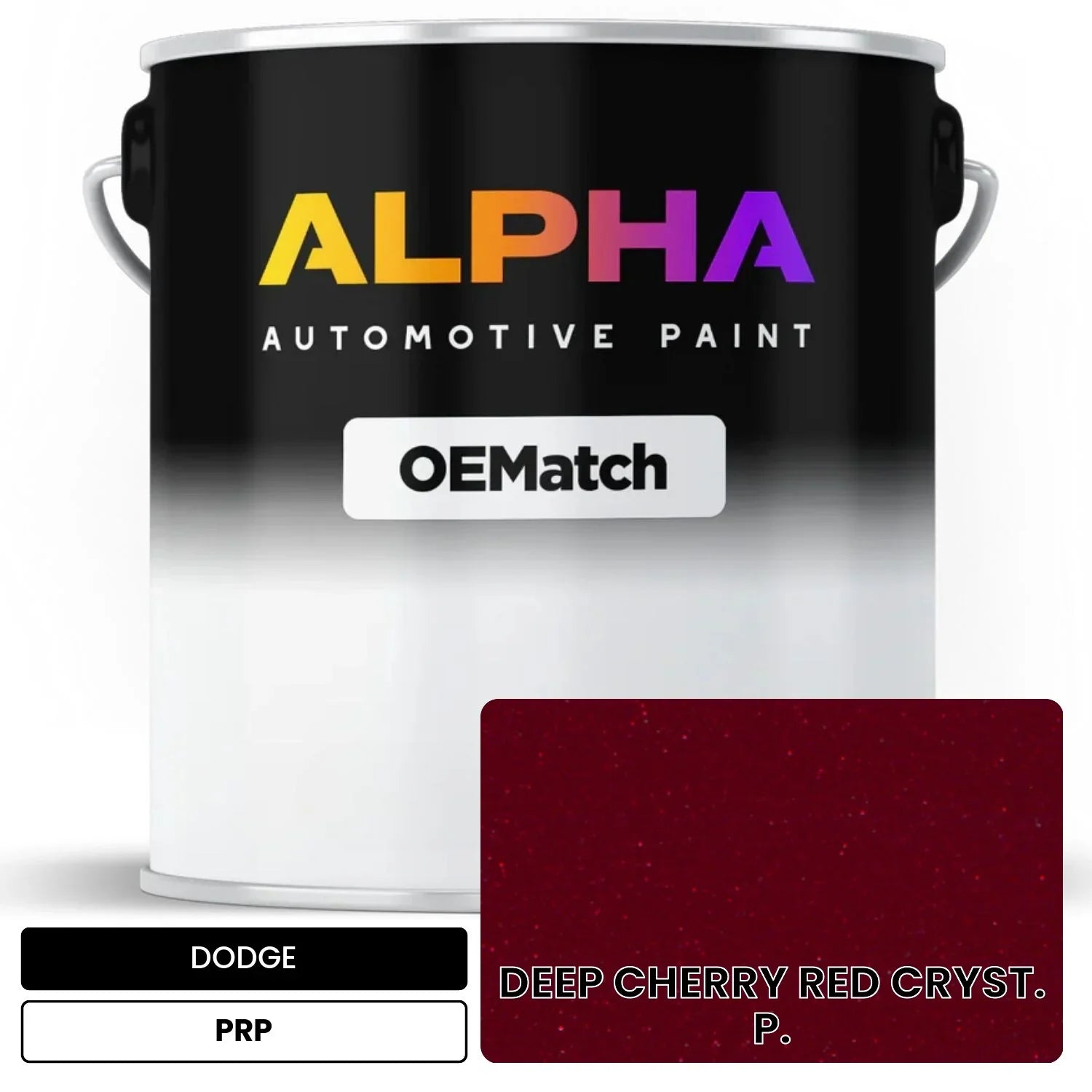 DODGE DEEP CHERRY RED CRYST. P. PRP | OEMatch Automotive Basecoat