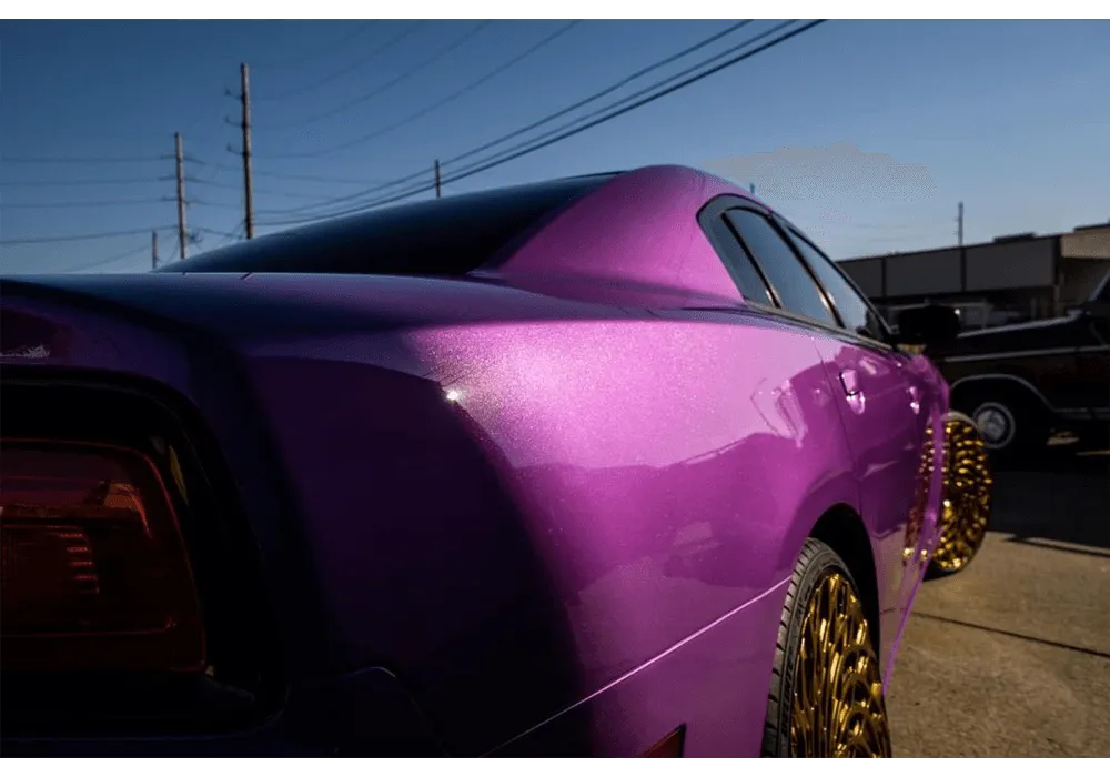 Electro-Violet Car Kit (Black Ground Coat) - The Spray Source - Alpha Pigments