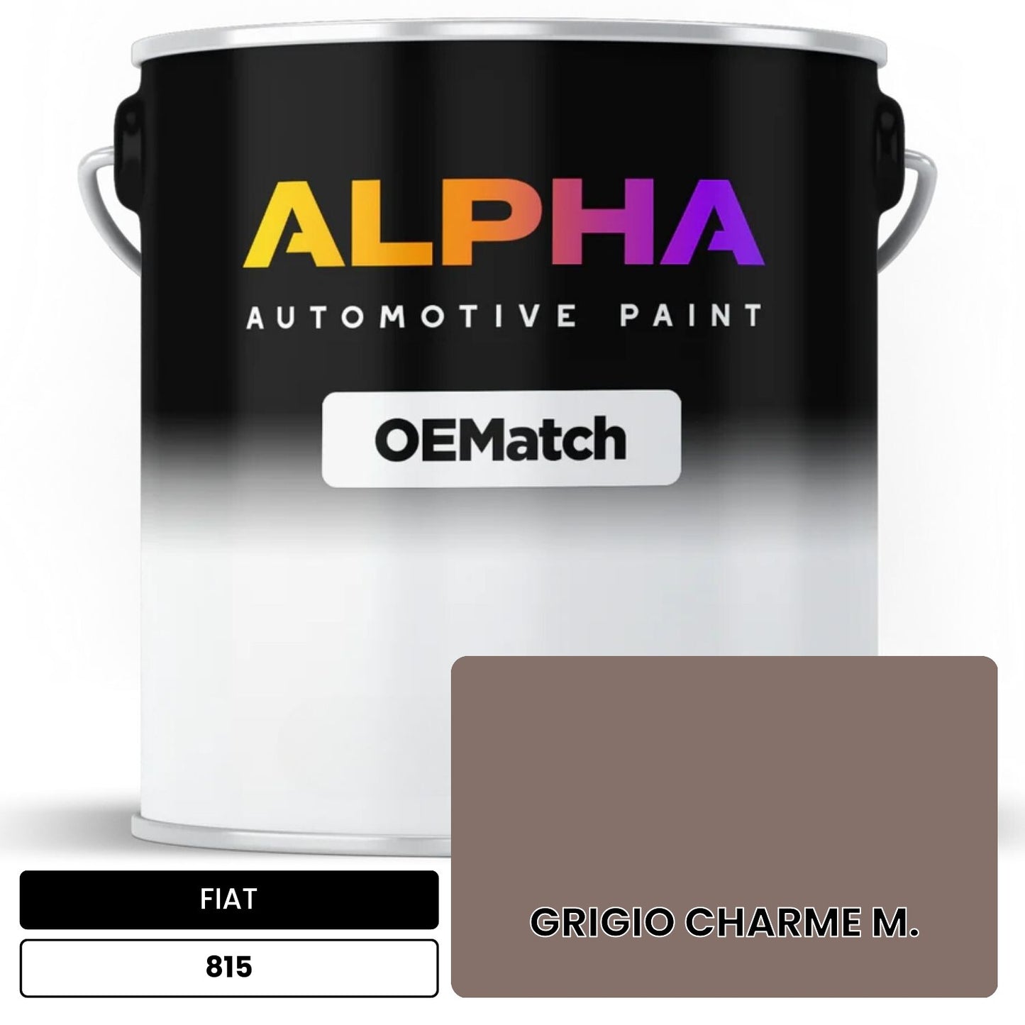 FIAT GRIGIO CHARME M. 815 OEMatch Basecoat