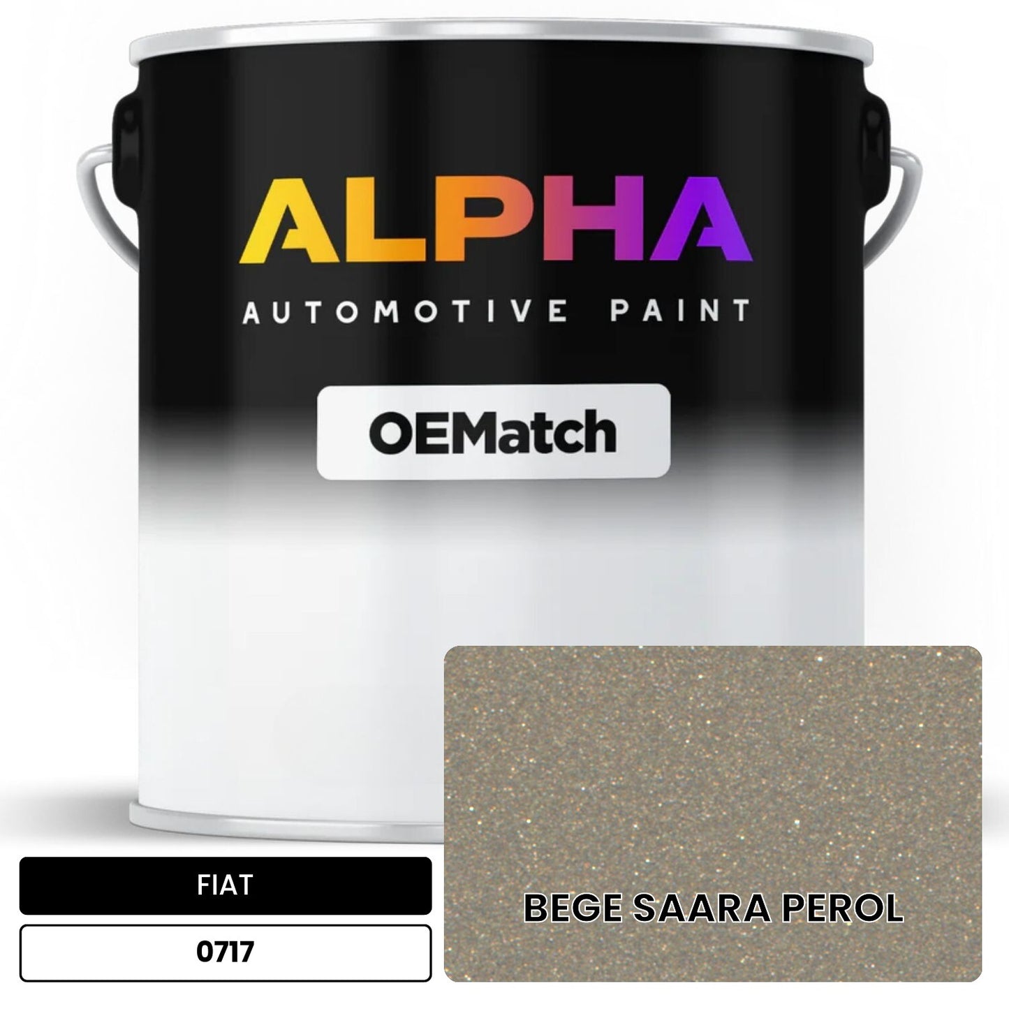 FIAT BEGE SAARA PEROL 0717 OEMatch Basecoat