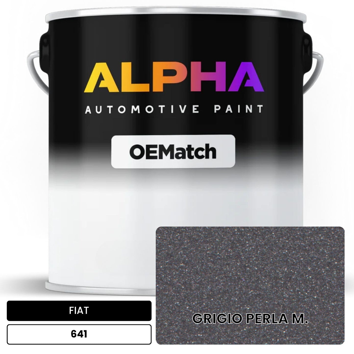 FIAT GRIGIO PERLA M. 641 OEMatch Basecoat