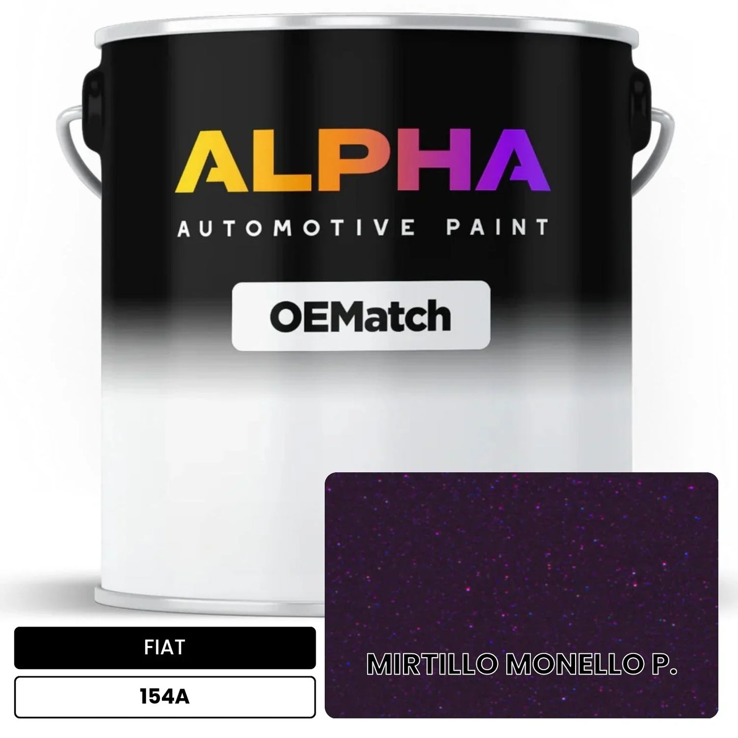 FIAT MIRTILLO MONELLO P. 154A OEMatch Basecoat