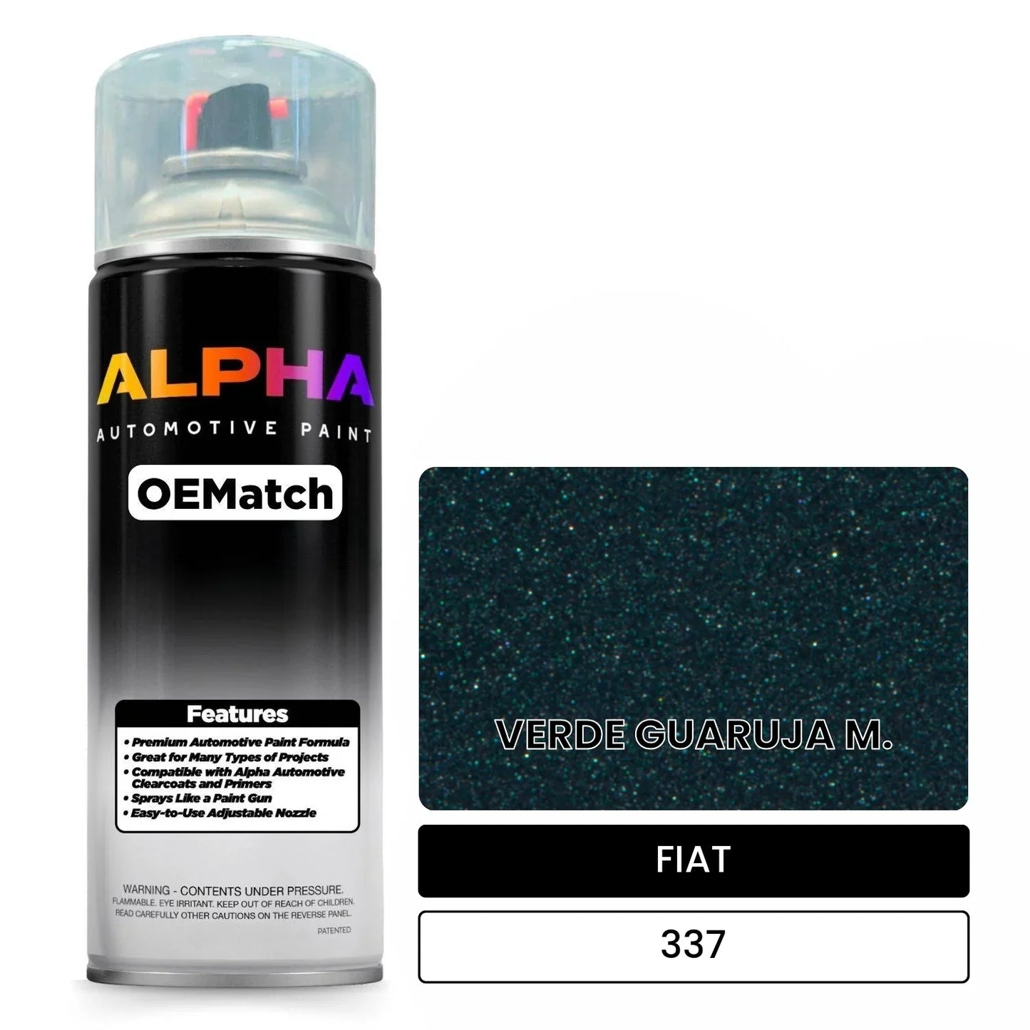 FIAT VERDE GUARUJA M. 337 OEMatch Spraycan