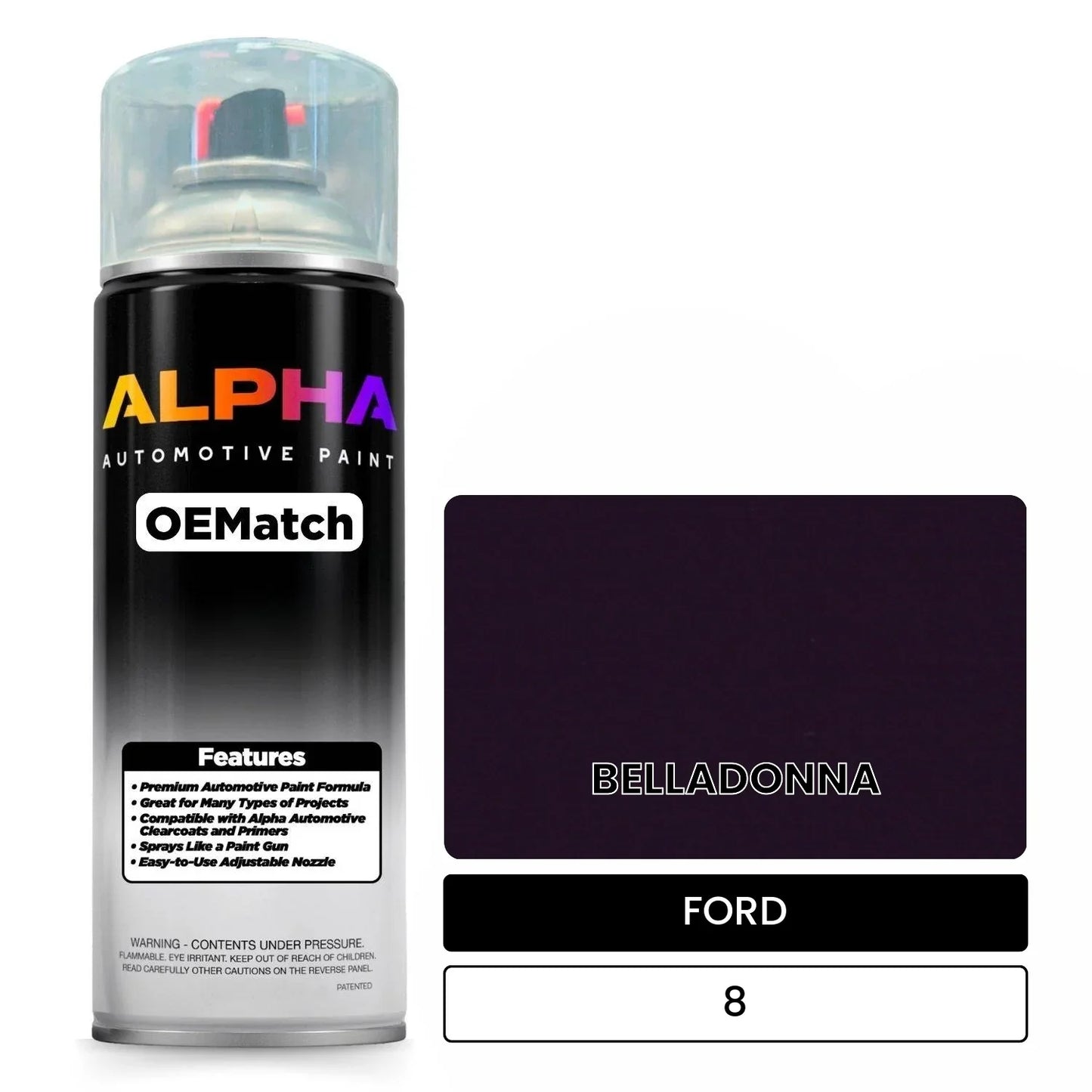 FORD BELLADONNA 8 OEMatch Spraycan