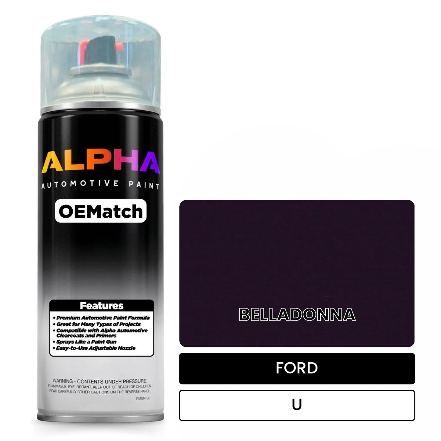 FORD BELLADONNA U OEMatch Spraycan