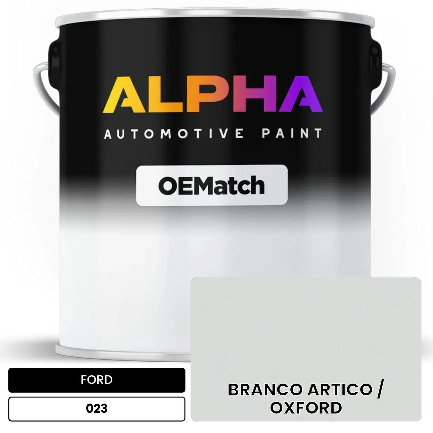 FORD BRANCO ARTICO / OXFORD 023 OEMatch Basecoat
