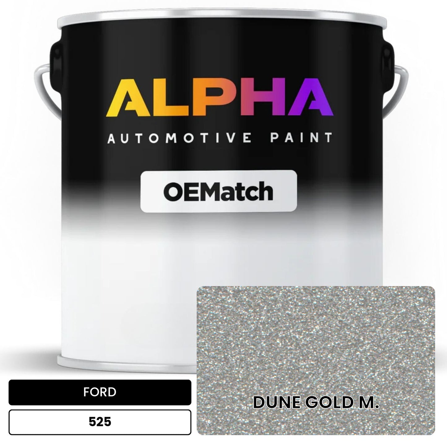 FORD DUNE GOLD M. 525 OEMatch Basecoat
