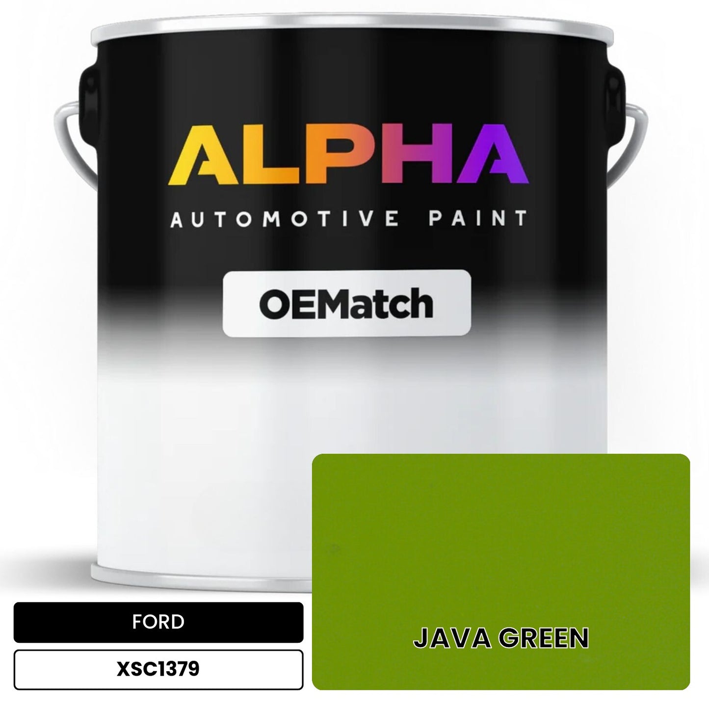 FORD JAVA GREEN XSC1379 OEMatch Basecoat