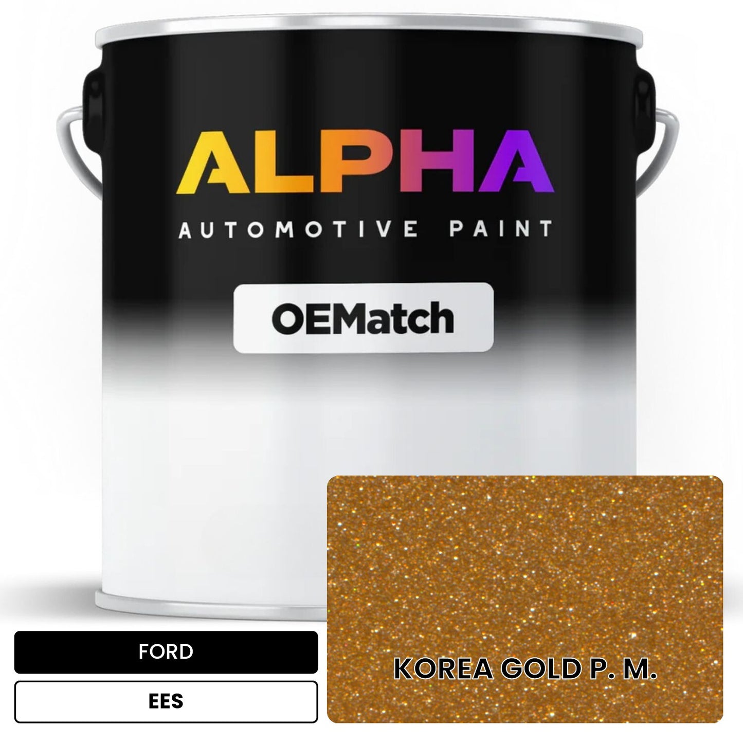 FORD KOREA GOLD P. M. EES OEMatch Basecoat
