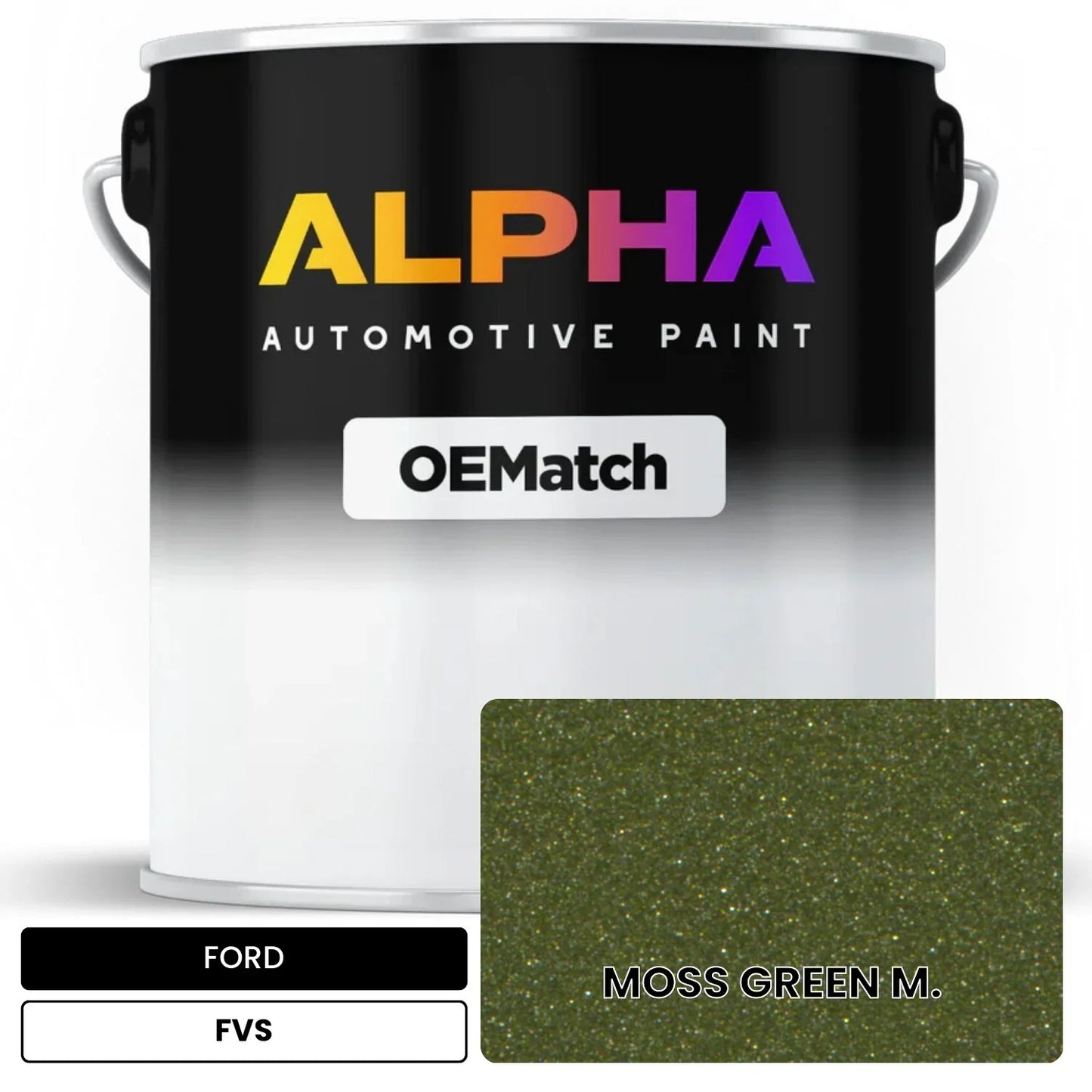 FORD MOSS GREEN M. FVS OEMatch Basecoat