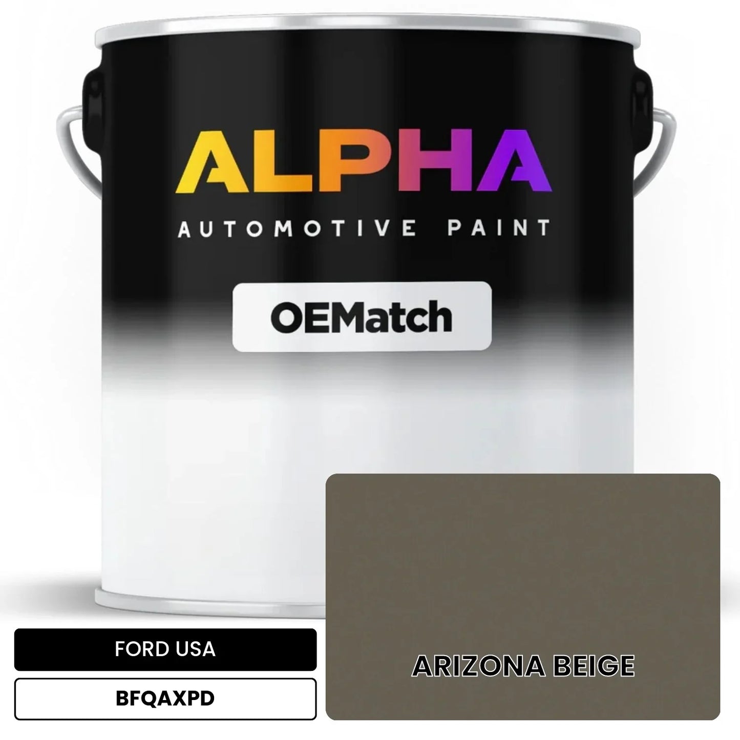 FORD USA ARIZONA BEIGE BFQAXPD OEMatch Basecoat