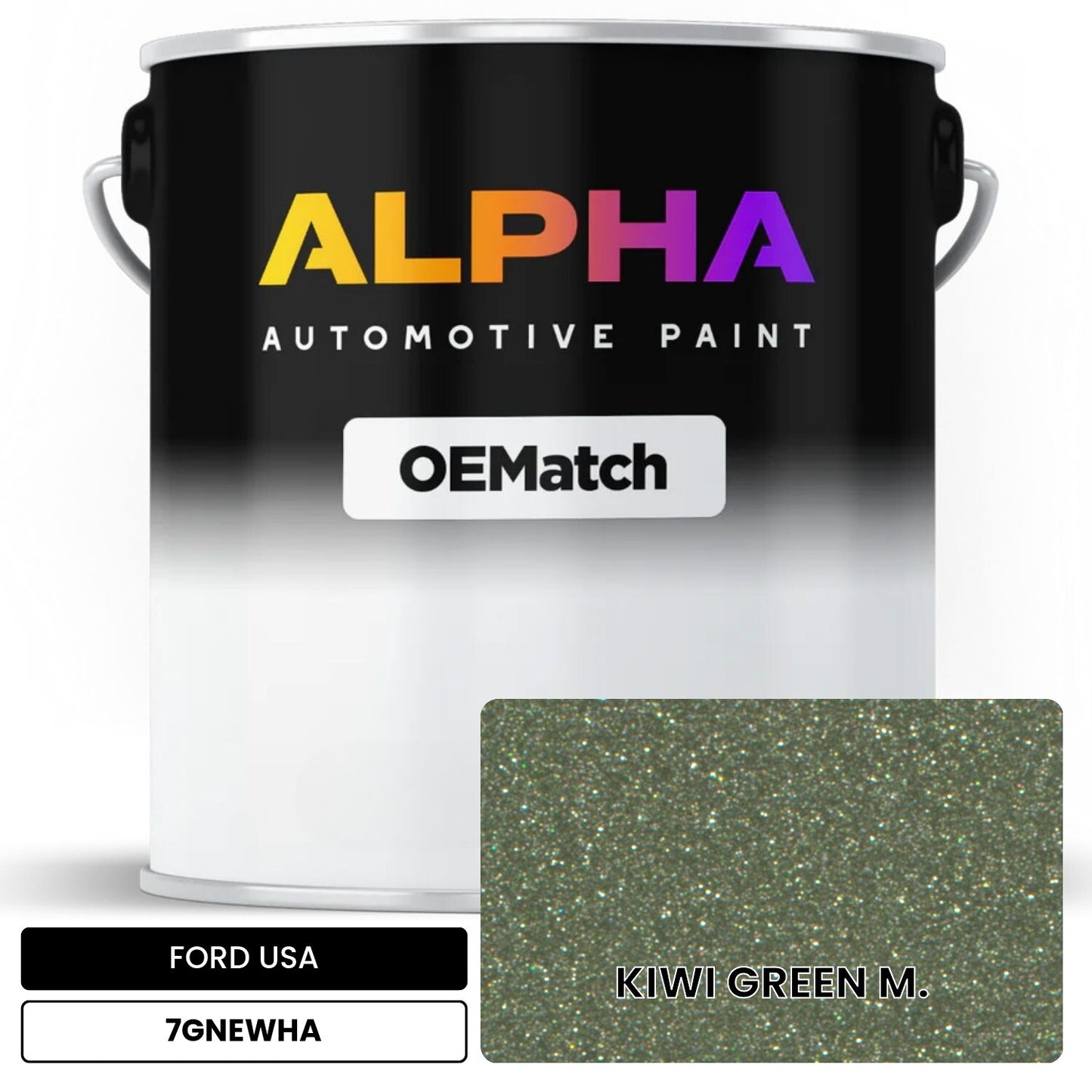 FORD USA KIWI GREEN M. 7GNEWHA OEMatch Basecoat