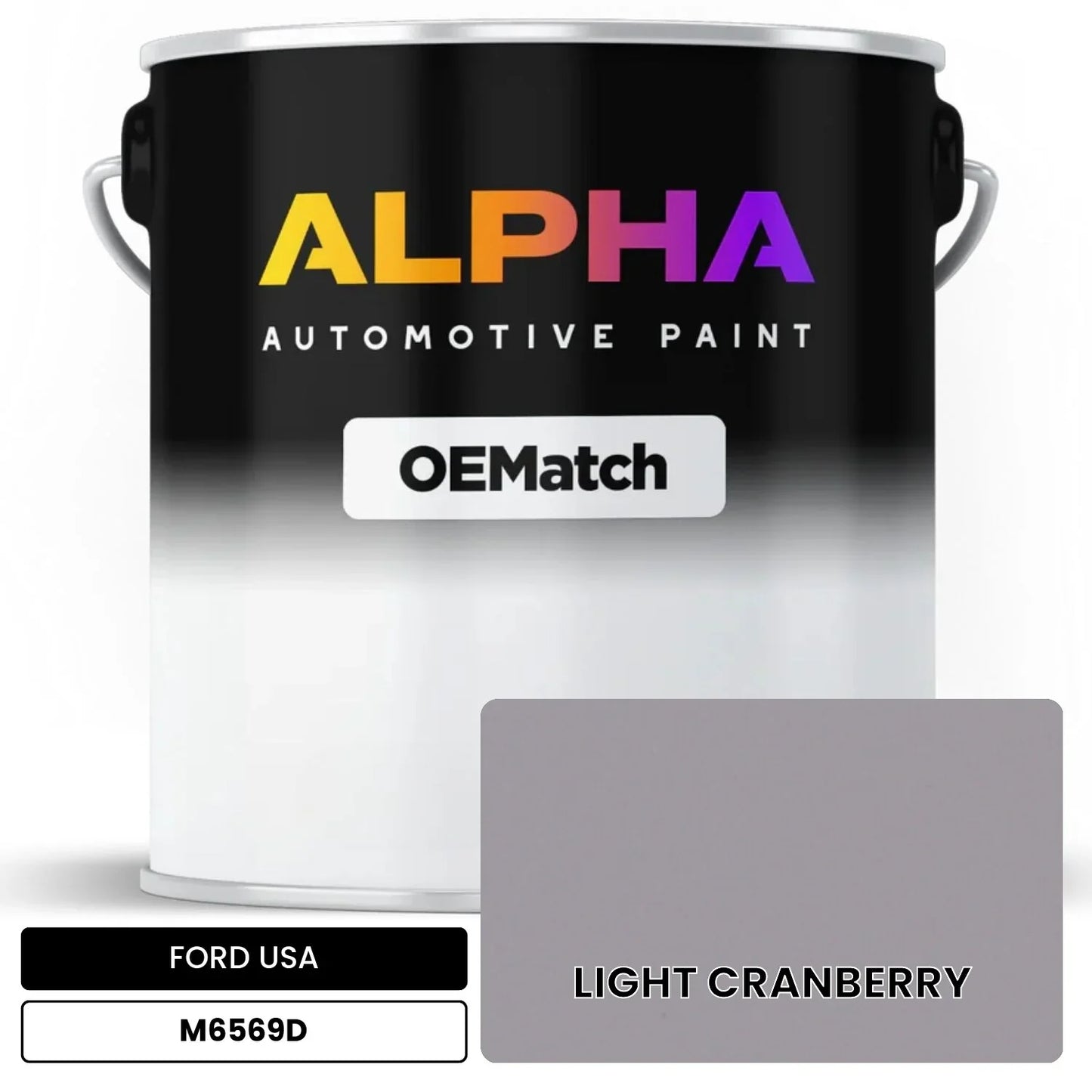 FORD USA LIGHT CRANBERRY M6569D OEMatch Basecoat