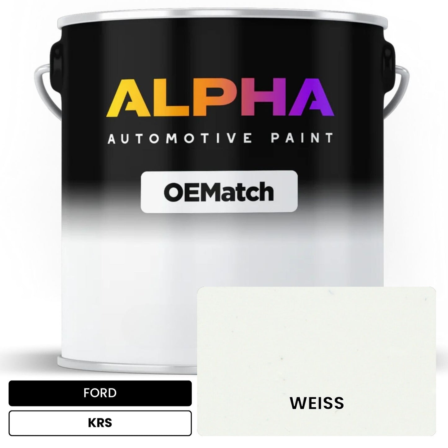 FORD WEISS KRS OEMatch Basecoat
