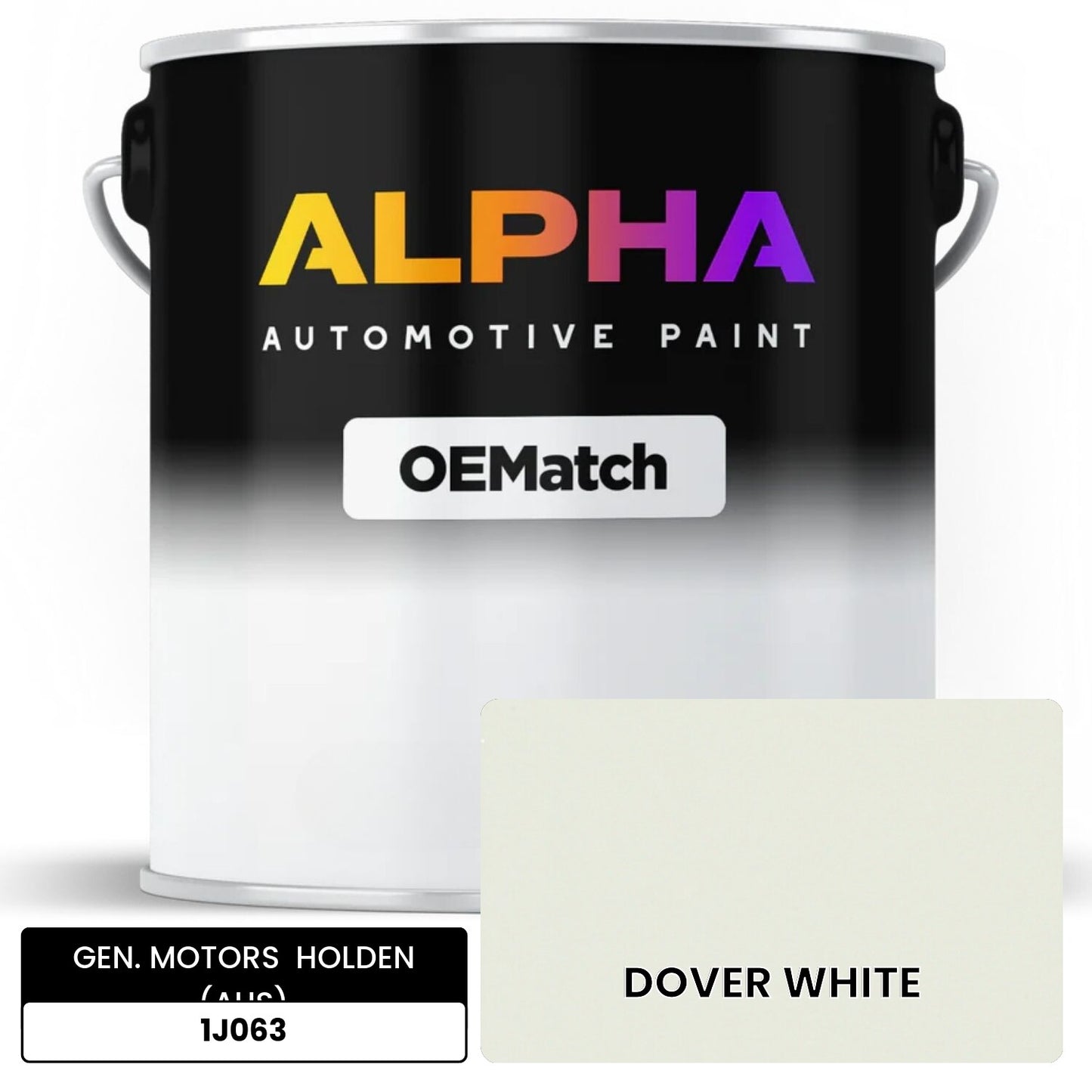 GEN. MOTORS HOLDEN (AUS) 1J063 OEMatch Basecoat