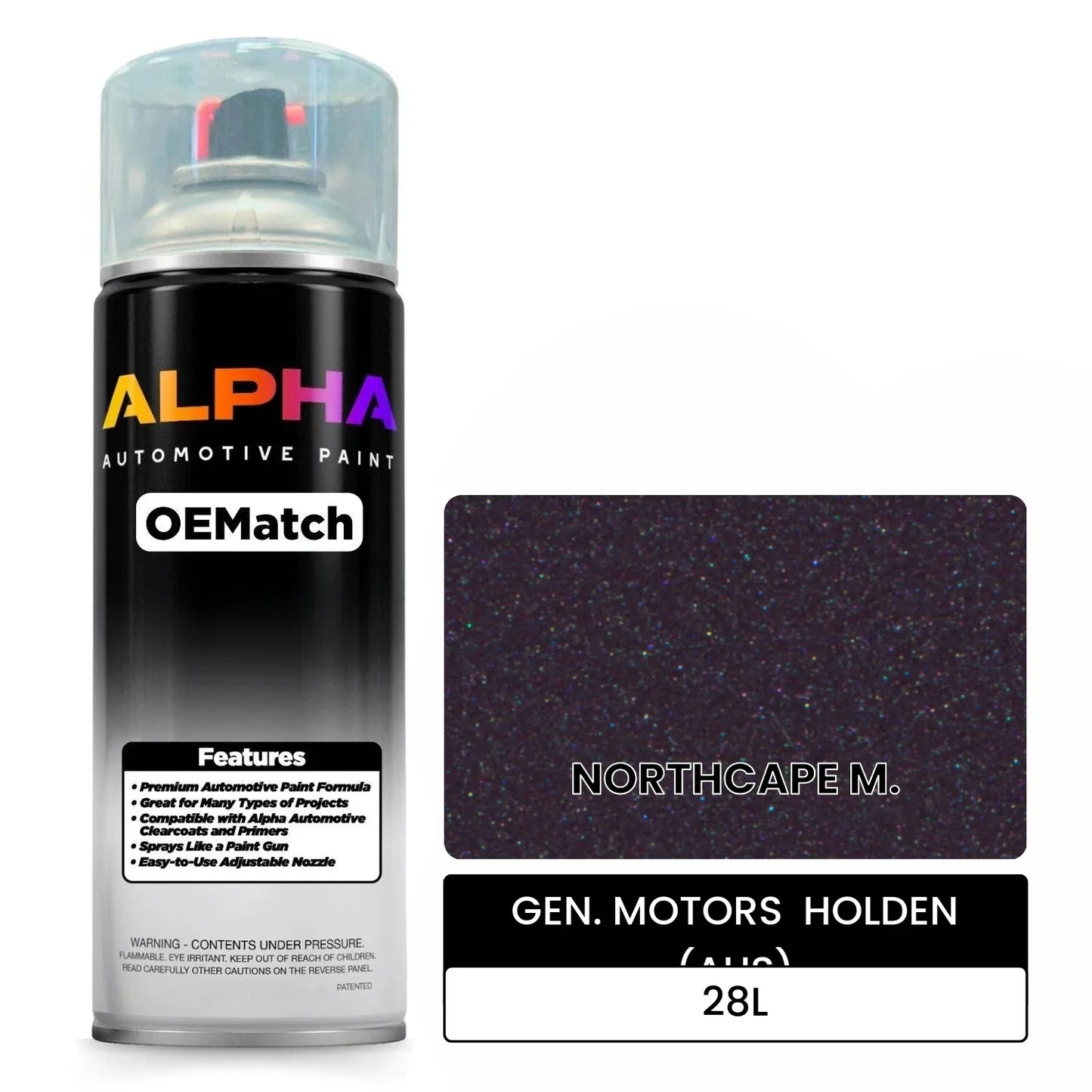 GEN. MOTORS HOLDEN (AUS) NORTHCAPE M. 28L OEMatch Spraycan