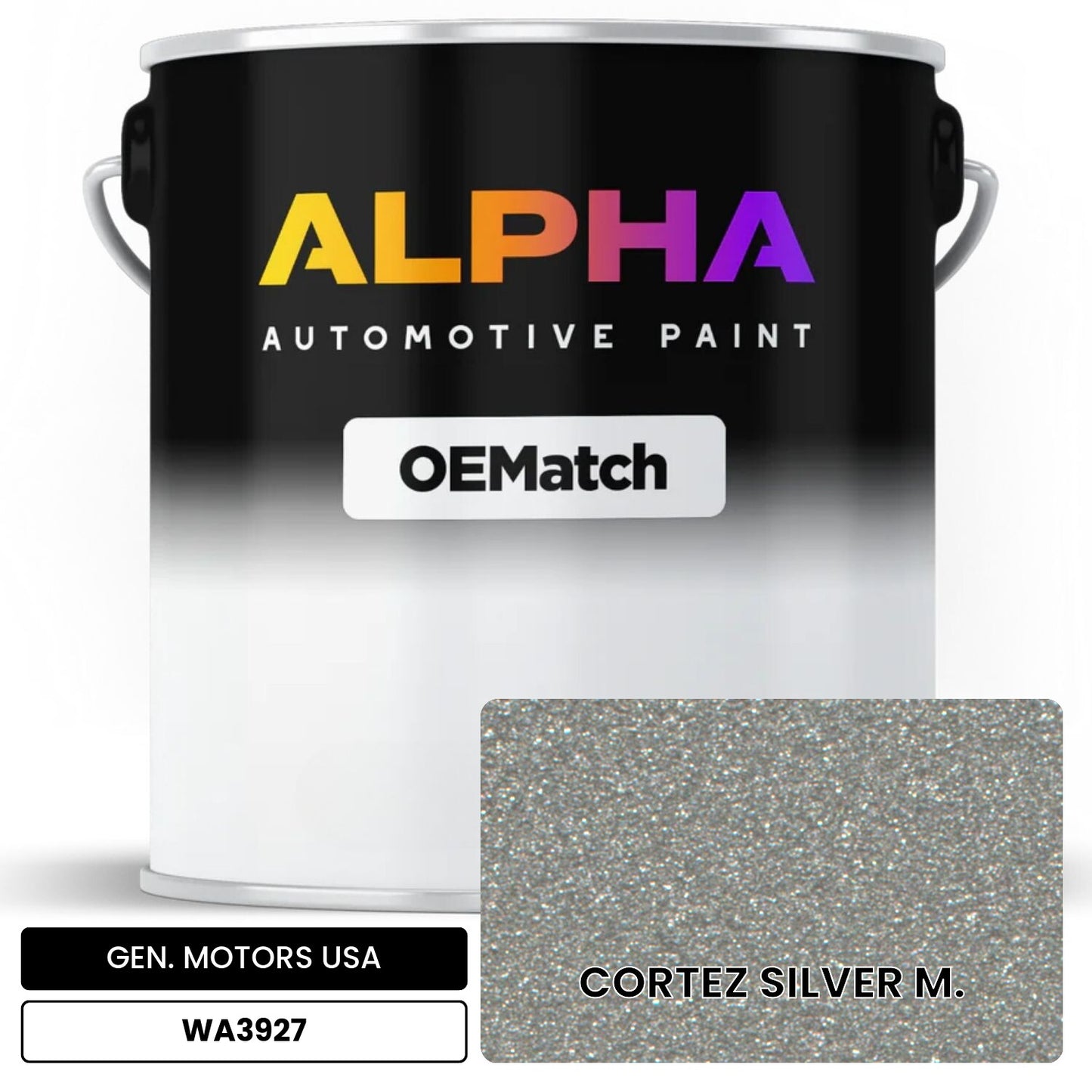 GEN. MOTORS USA WA3927 OEMatch Basecoat