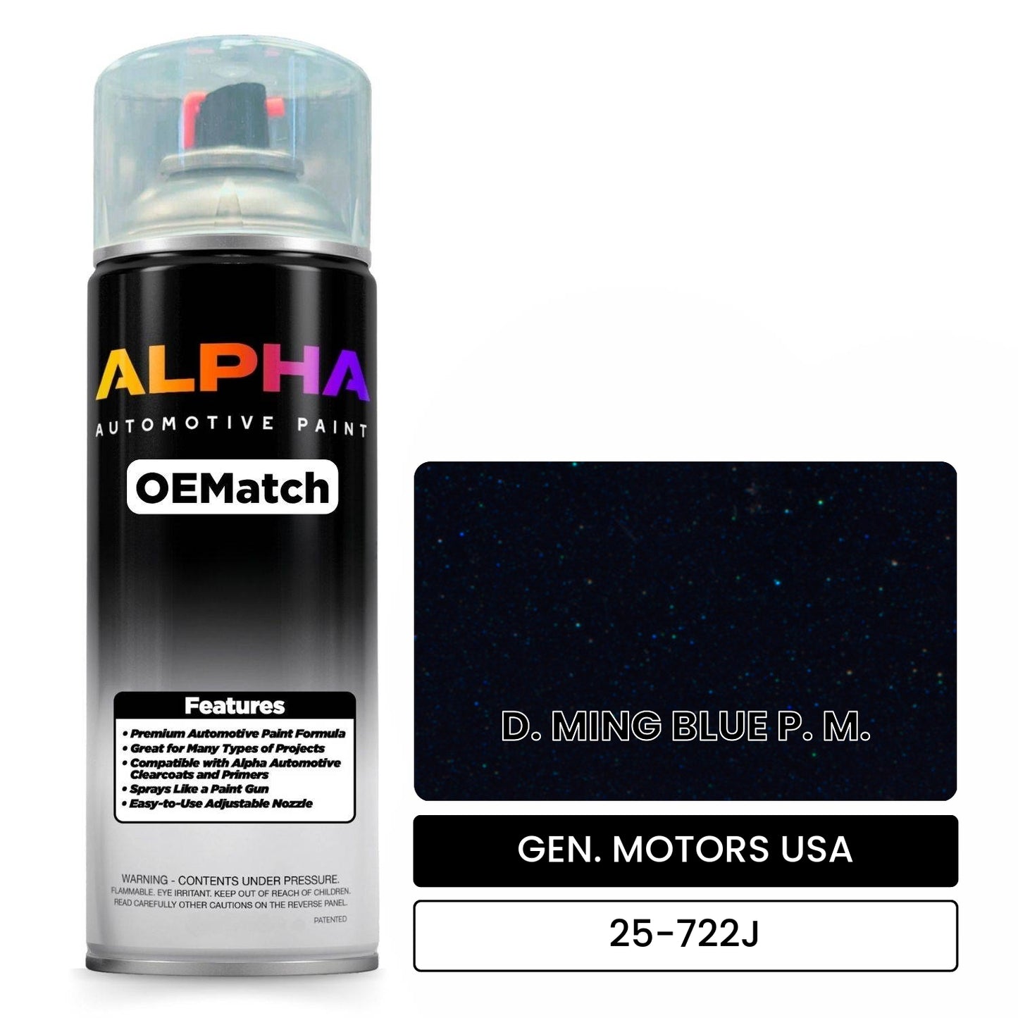 GEN. MOTORS USA 25-722J OEMatch Spraycan
