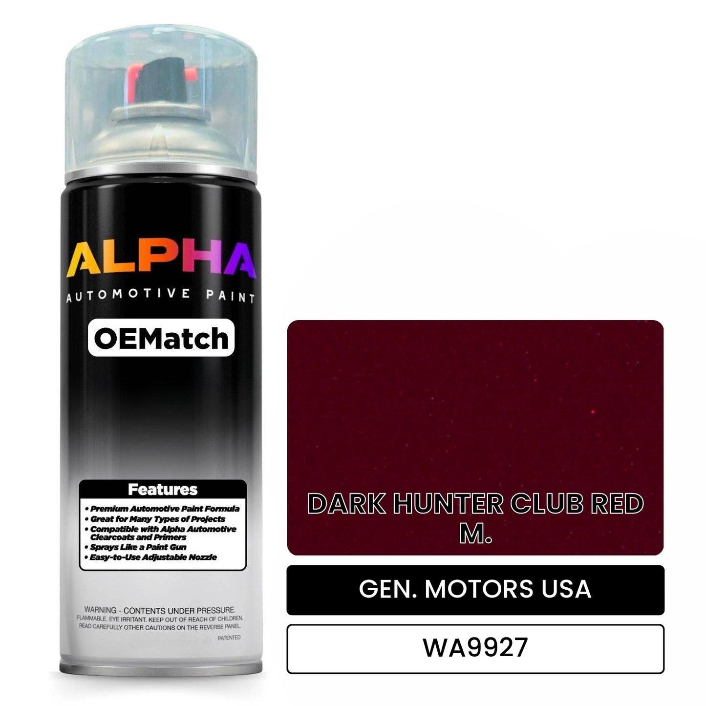 GEN. MOTORS USA WA9927 OEMatch Spraycan