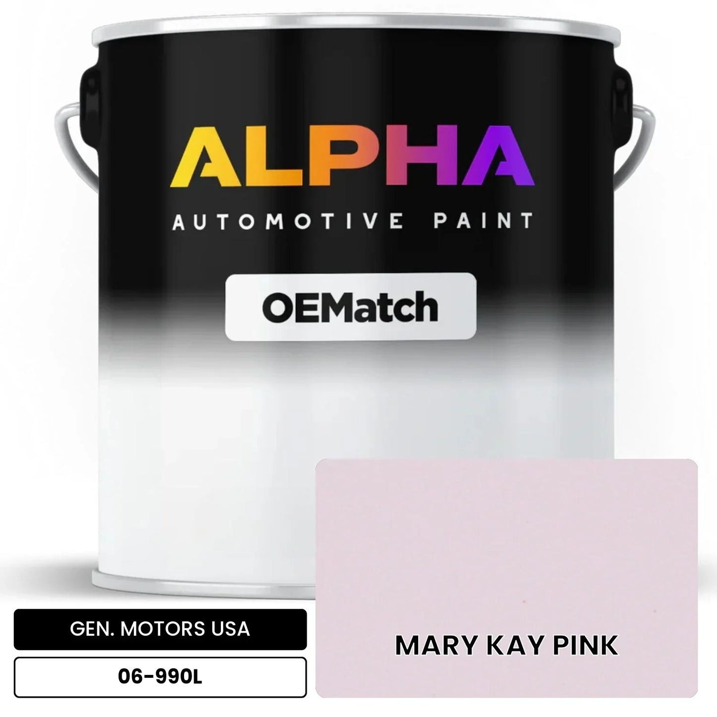 GEN. MOTORS USA MARY KAY PINK 06-990L OEMatch Basecoat