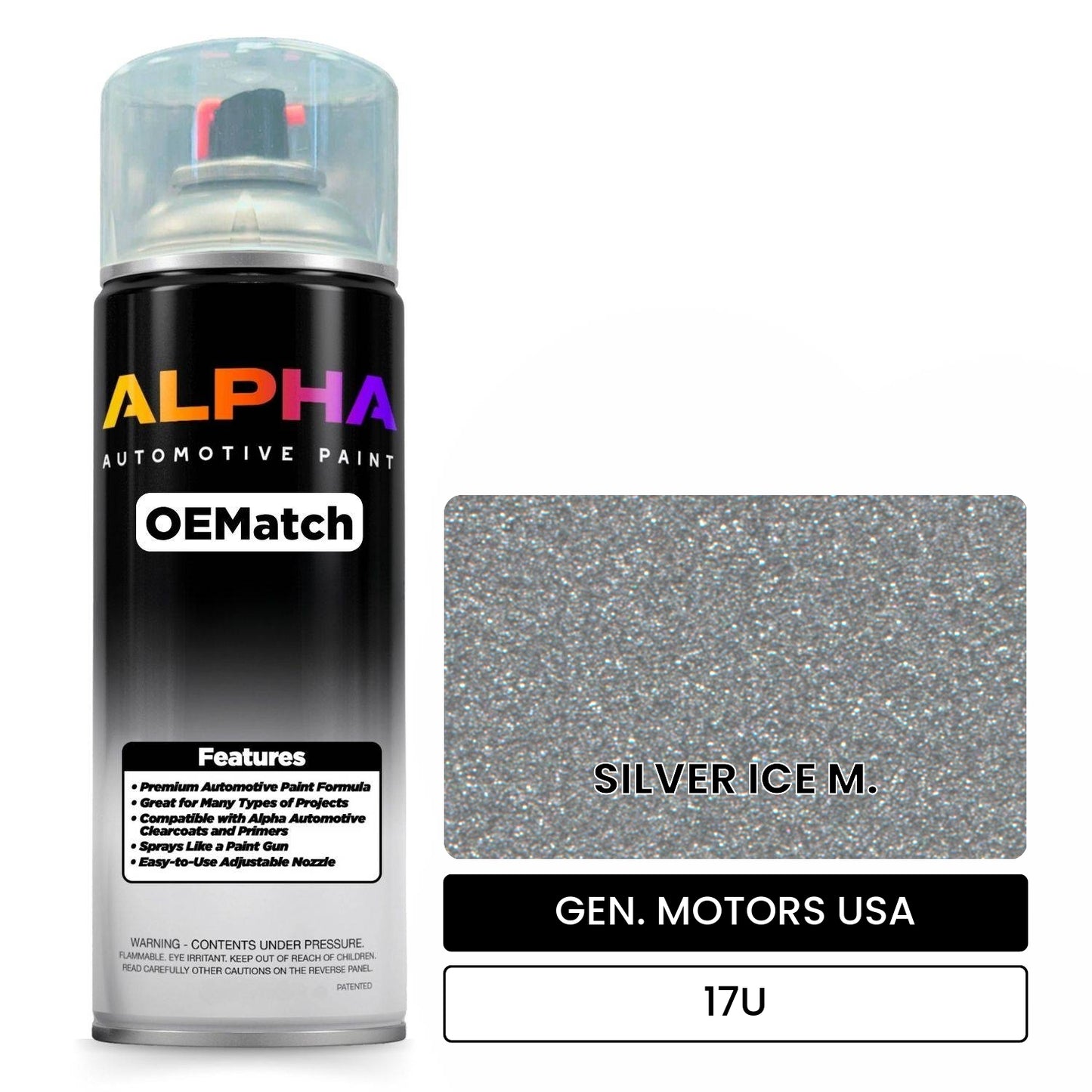 GEN. MOTORS USA 17U OEMatch Spraycan