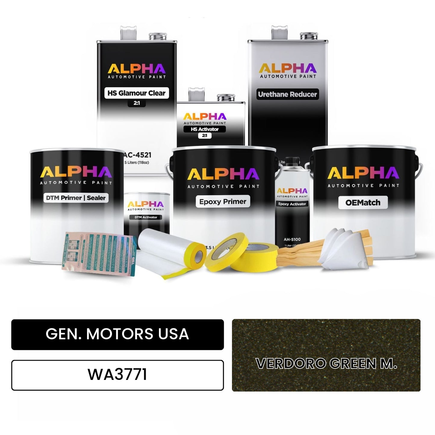 GEN. MOTORS USA WA3771 OEMatch Car Kit