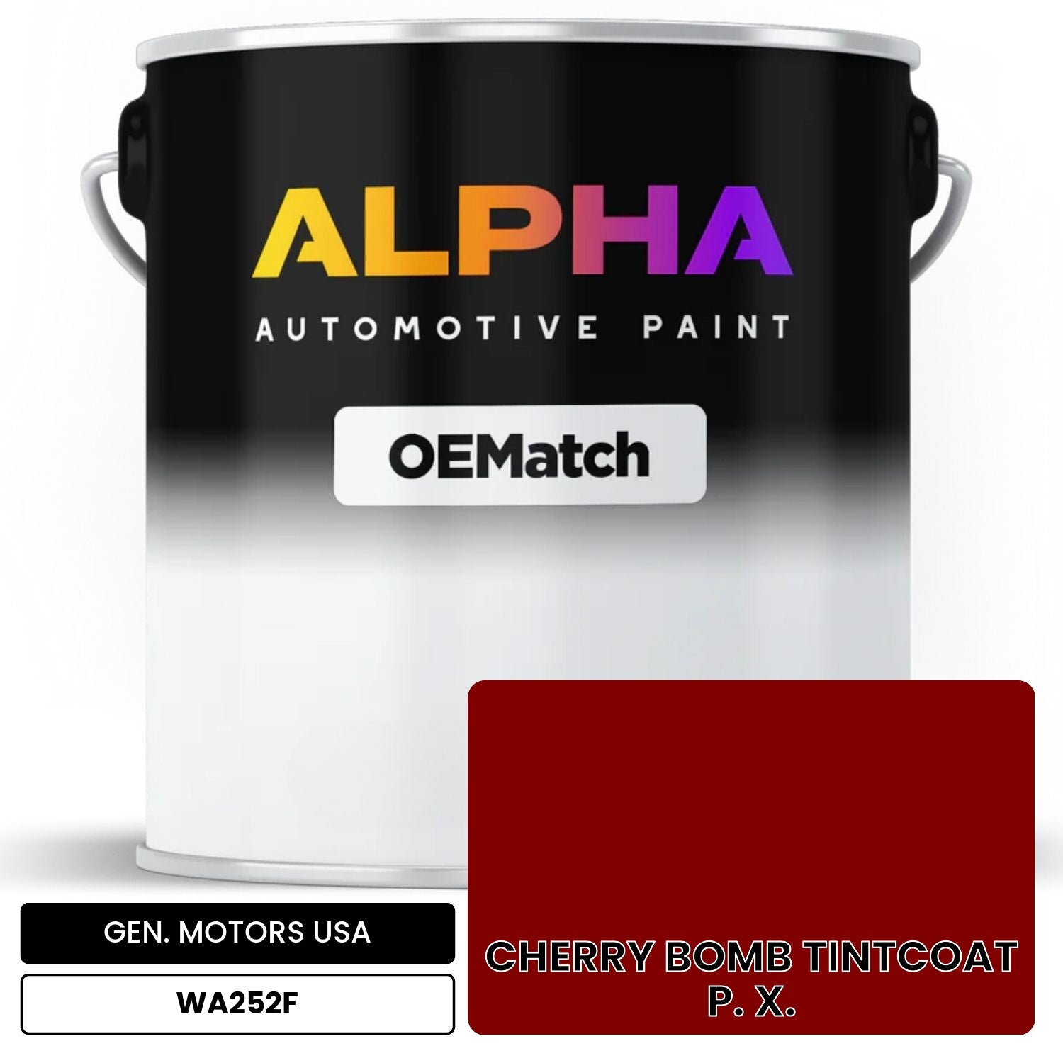cherryオーダーページ GEN. MOTORS USA CHERRY BOMB TINTCOAT P. X. WA252F | OEMatch