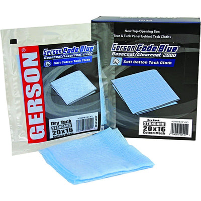 Gerson BC/CC BLUE TACK CLOTH 18"X36" - Waterbased & Solvent Paints - The Spray Source - Gerson