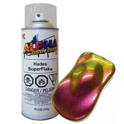 Hades Superflake Pearl Spray Can Midcoat - The Spray Source - Alpha Pigments