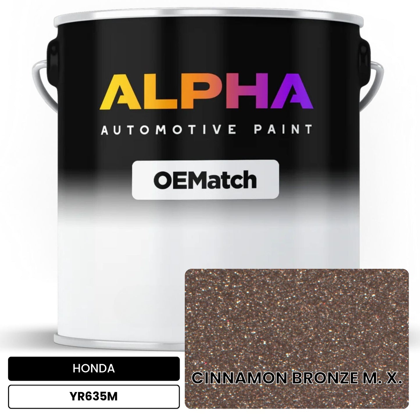 HONDA CINNAMON BRONZE M. X. YR635M OEMatch Basecoat
