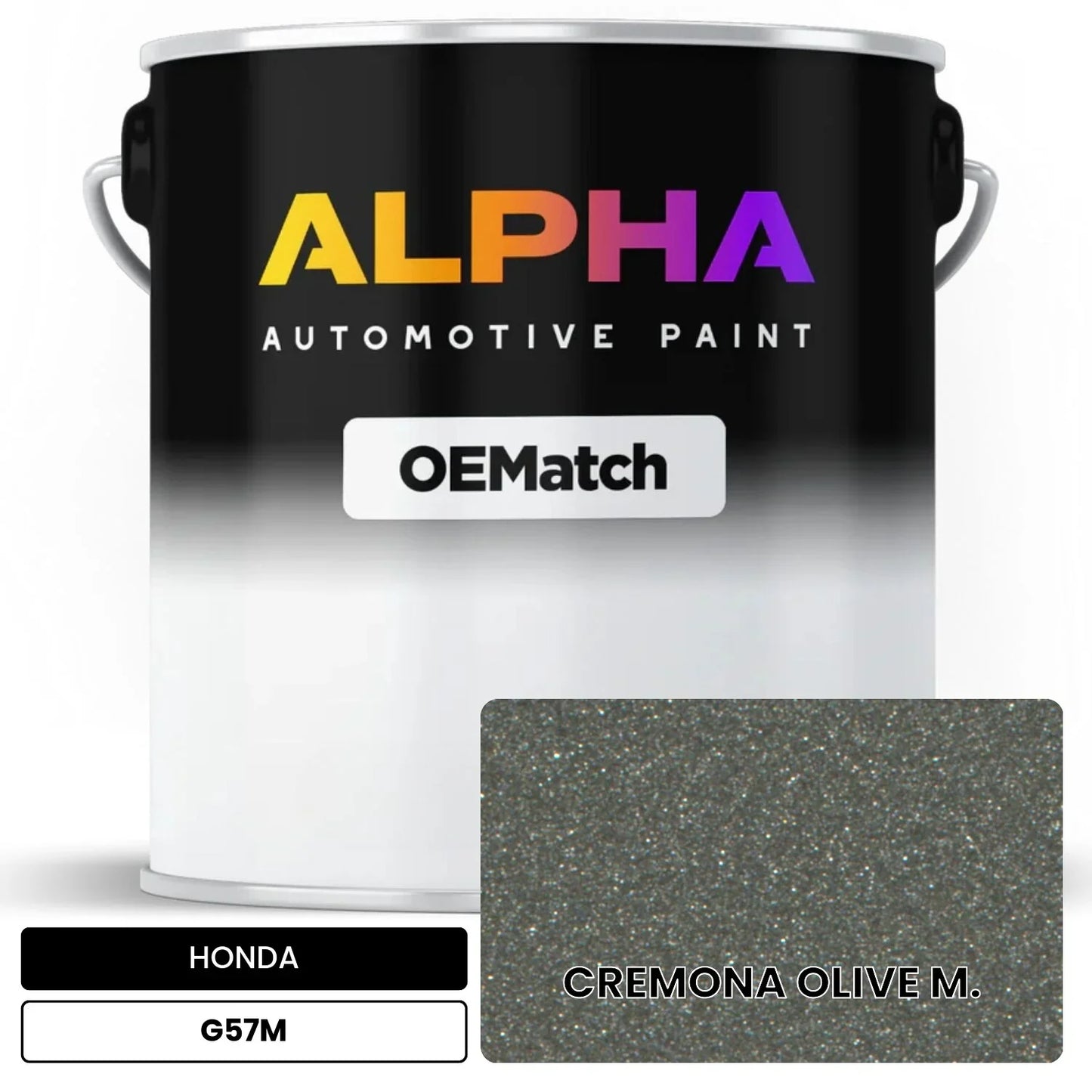 HONDA CREMONA OLIVE M. G57M OEMatch Basecoat