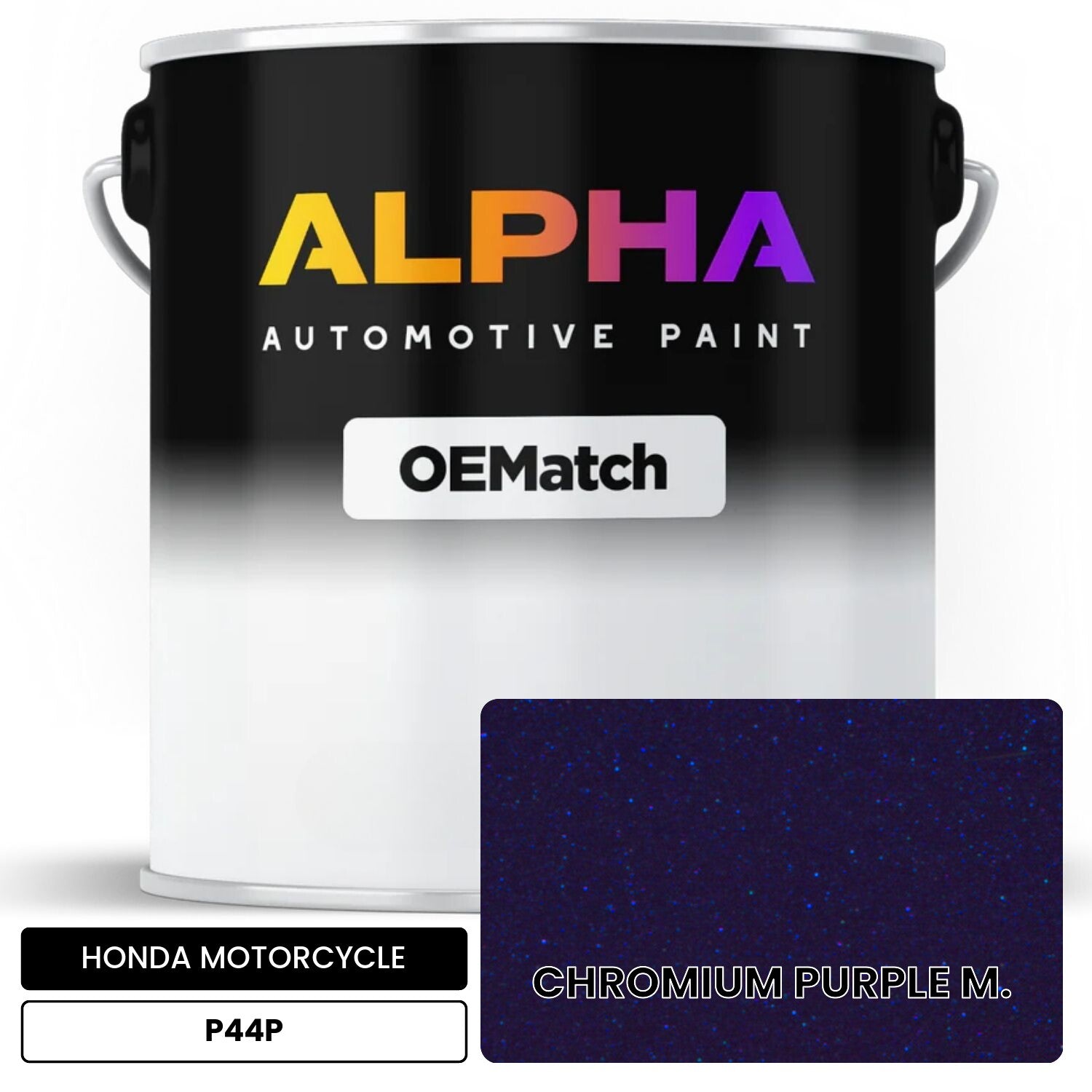 HONDA MOTORCYCLE CHROMIUM PURPLE M. P44P | OEMatch Automotive