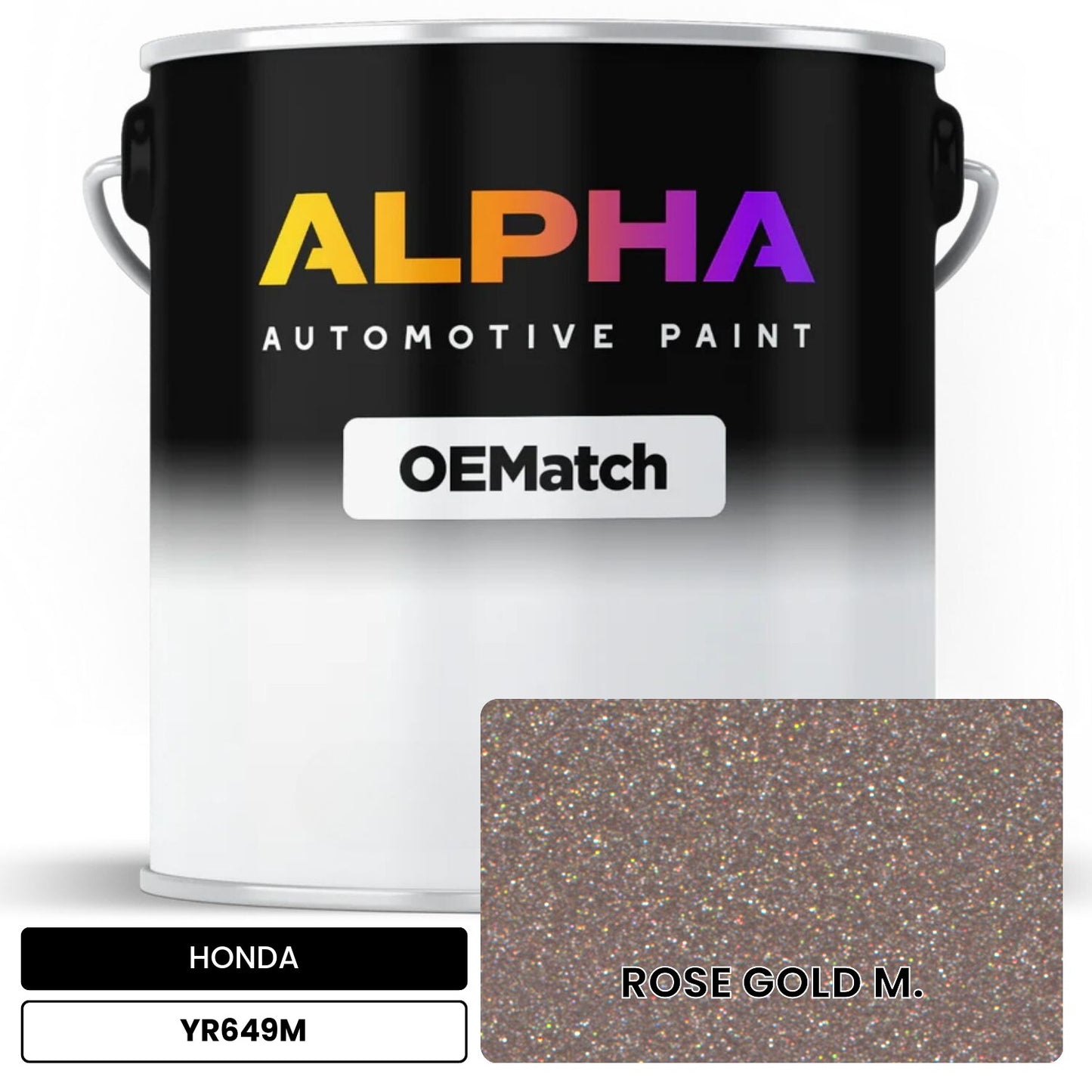 HONDA ROSE GOLD M. YR649M OEMatch Basecoat