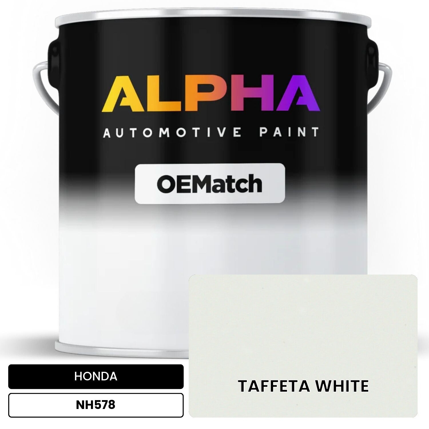 HONDA TAFFETA WHITE NH578 | OEMatch Automotive Basecoat – The