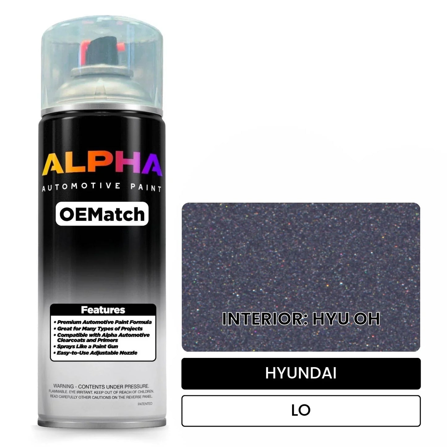 HYUNDAI INTERIOR: HYU OH LO OEMatch Spraycan