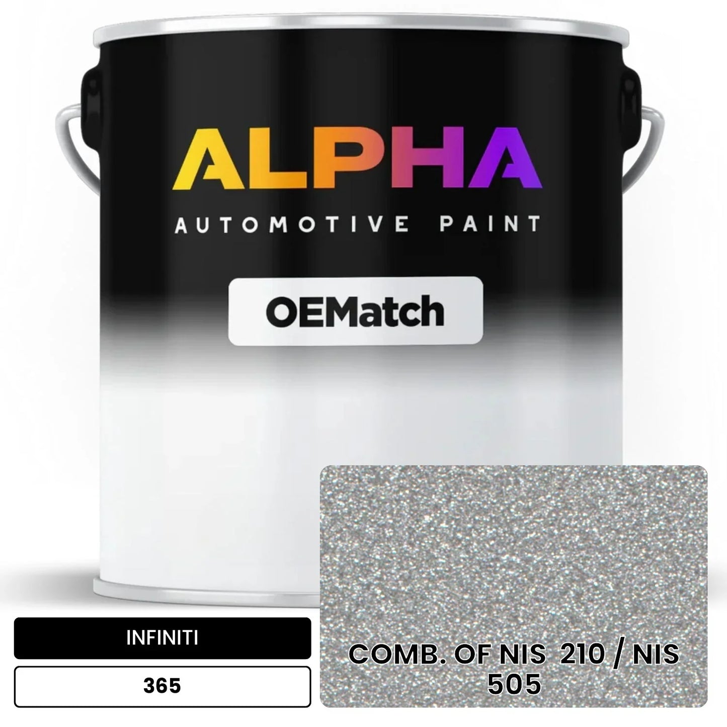 INFINITI COMB. OF NIS 210 / NIS 505 365 OEMatch Basecoat