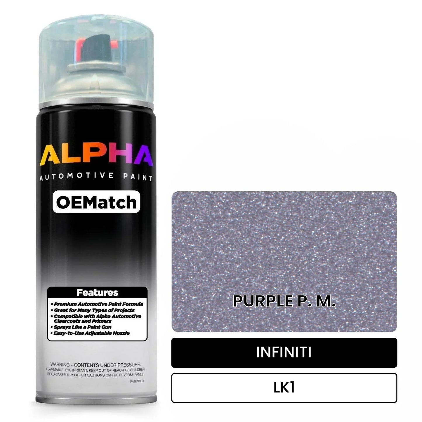 INFINITI PURPLE P. M. LK1 OEMatch Spraycan