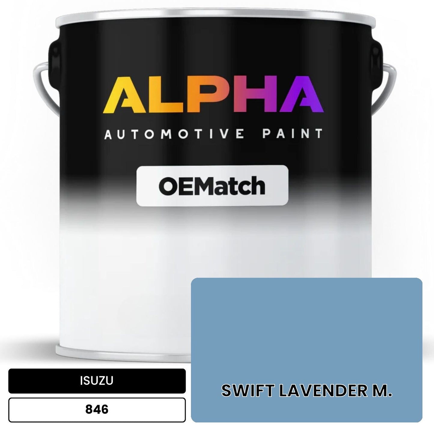 ISUZU SWIFT LAVENDER M. 846 OEMatch Basecoat