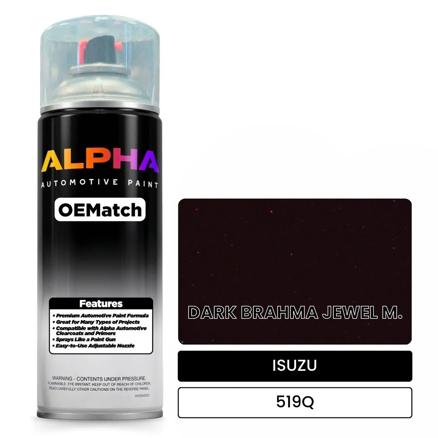 ISUZU DARK BRAHMA JEWEL M. 519Q OEMatch Spraycan